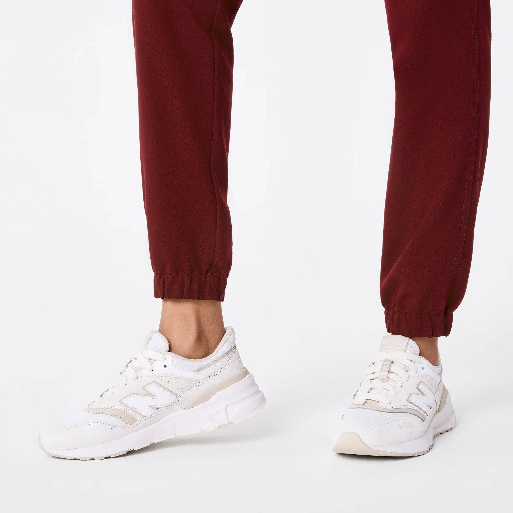 women's Burgundy Rafaela Cargo Jogger - Tall ScrubJumpsuit™ - Image 9