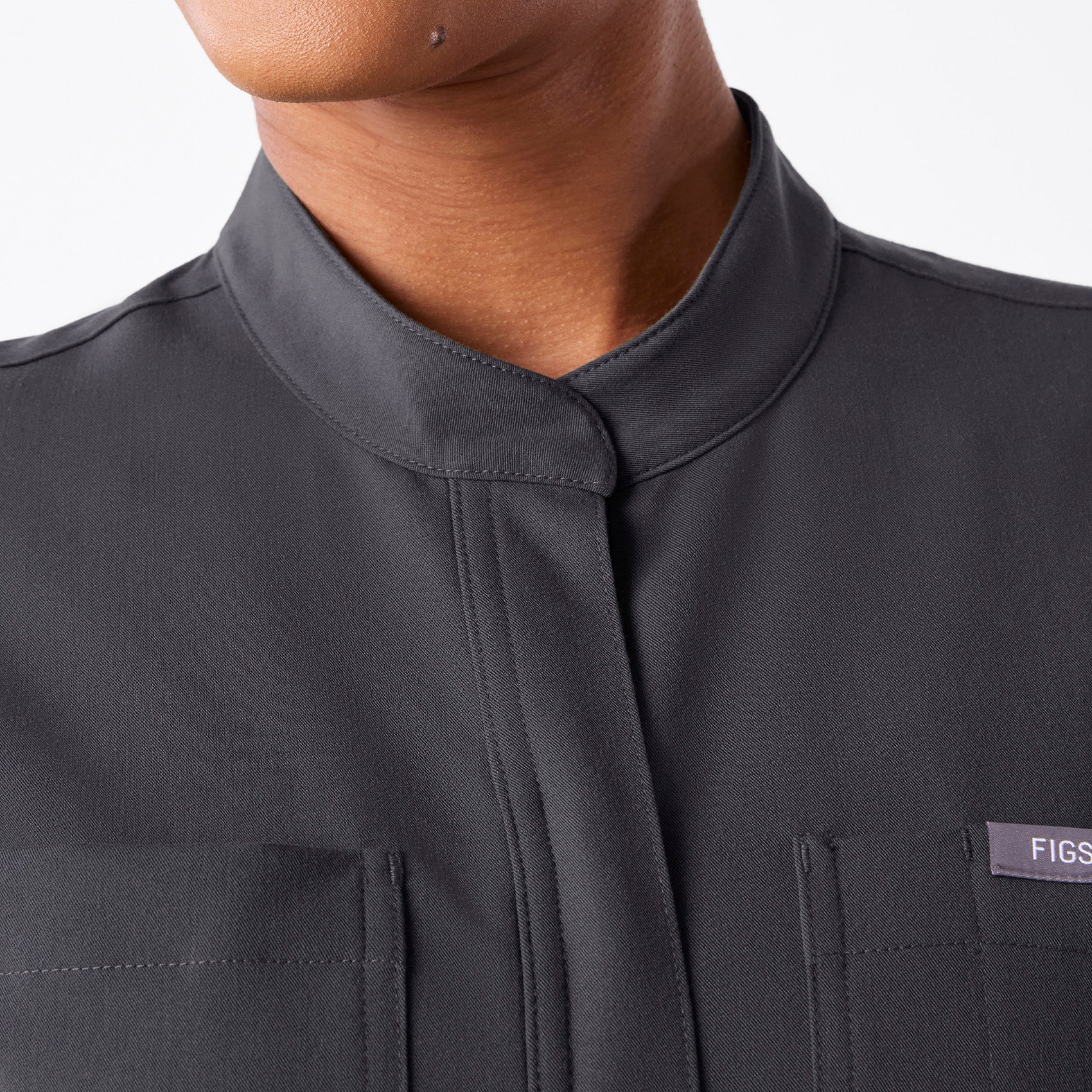 women's Charcoal Rafaela Cargo Jogger - Tall ScrubJumpsuit™ - Image 4