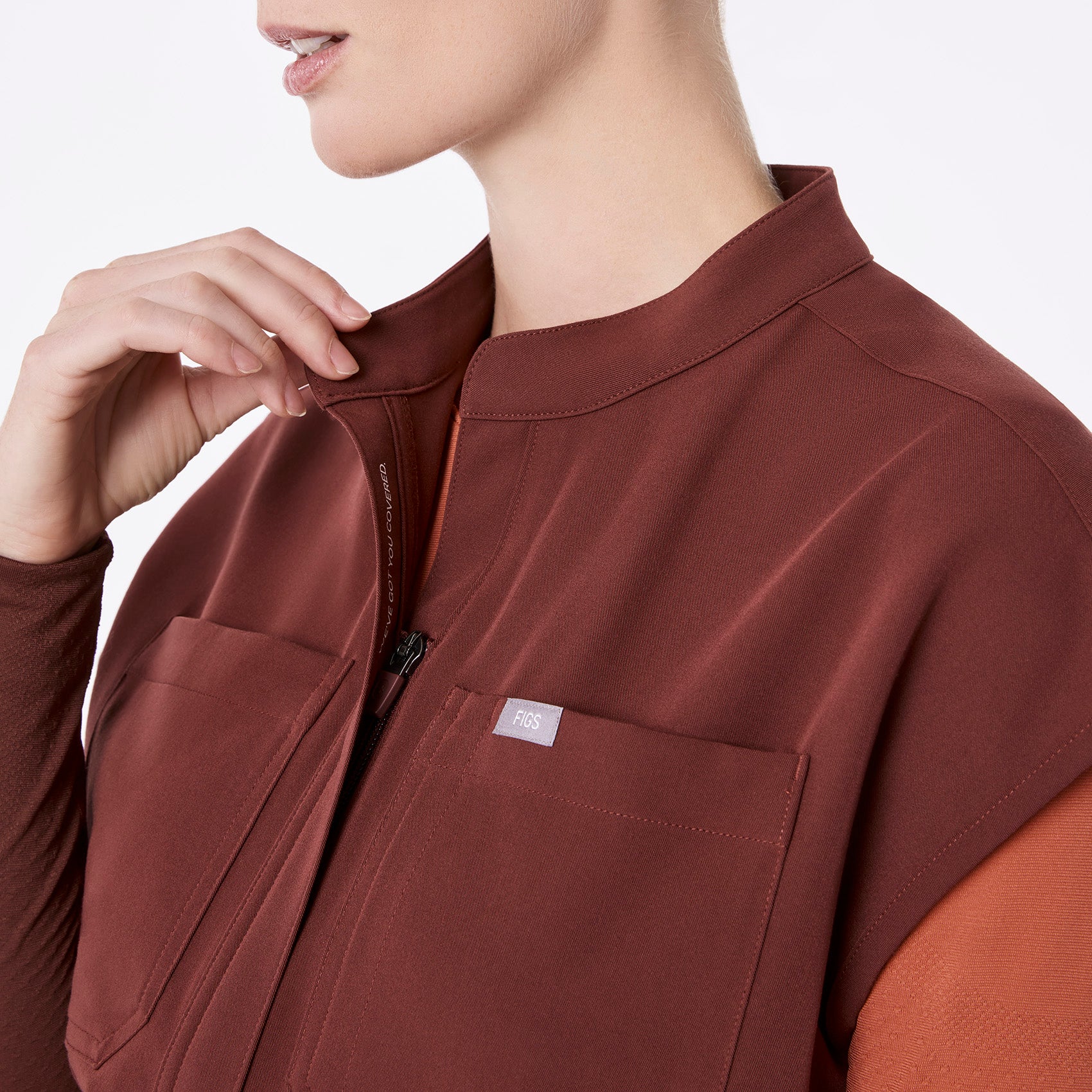 women's Walnut Rafaela Cargo - Tall ScrubJumpsuit™ - Image 4