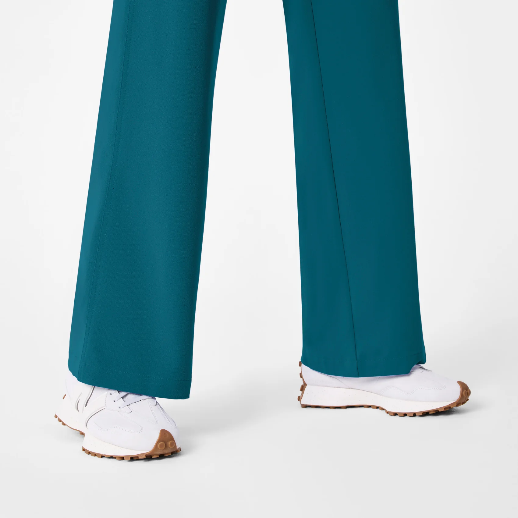 women's Caribbean Blue Rafaela Wide Leg - Petite ScrubJumpsuit™ - Image 7