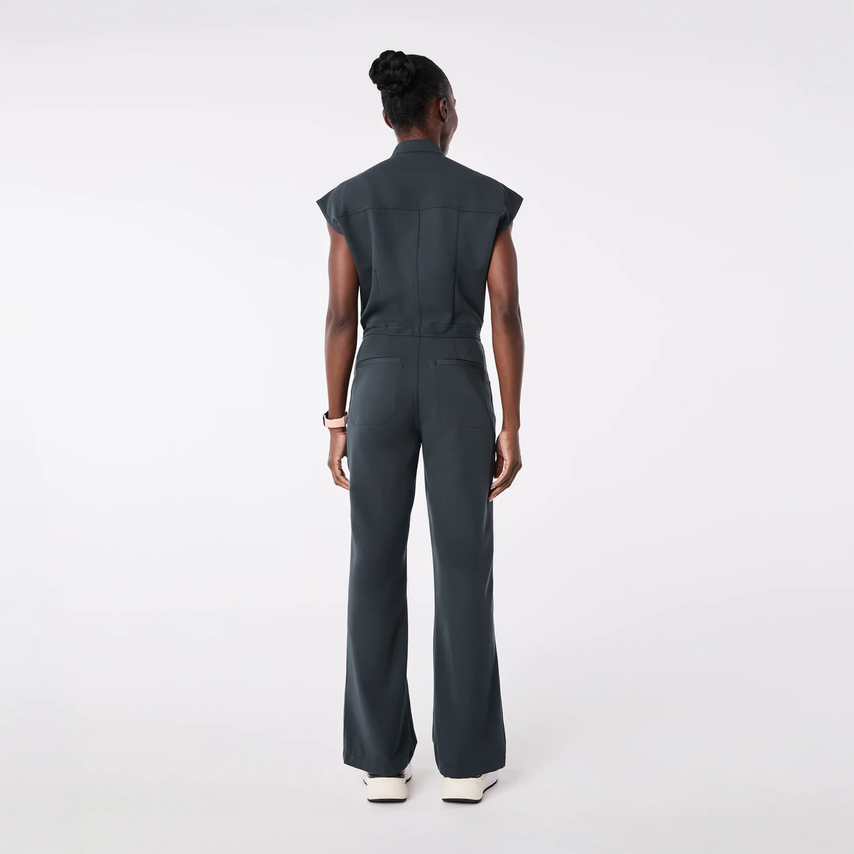 women's Dark Harbor Rafaela Wide Leg - Petite ScrubJumpsuit™ - Image 2