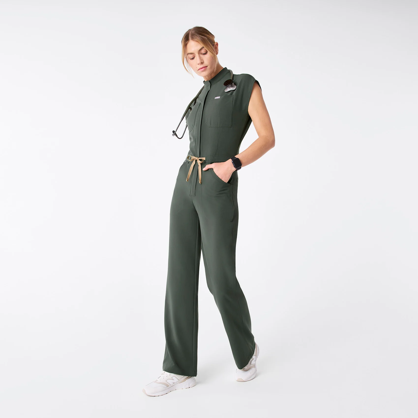 women's Moss Rafaela Wide Leg - ScrubJumpsuit™