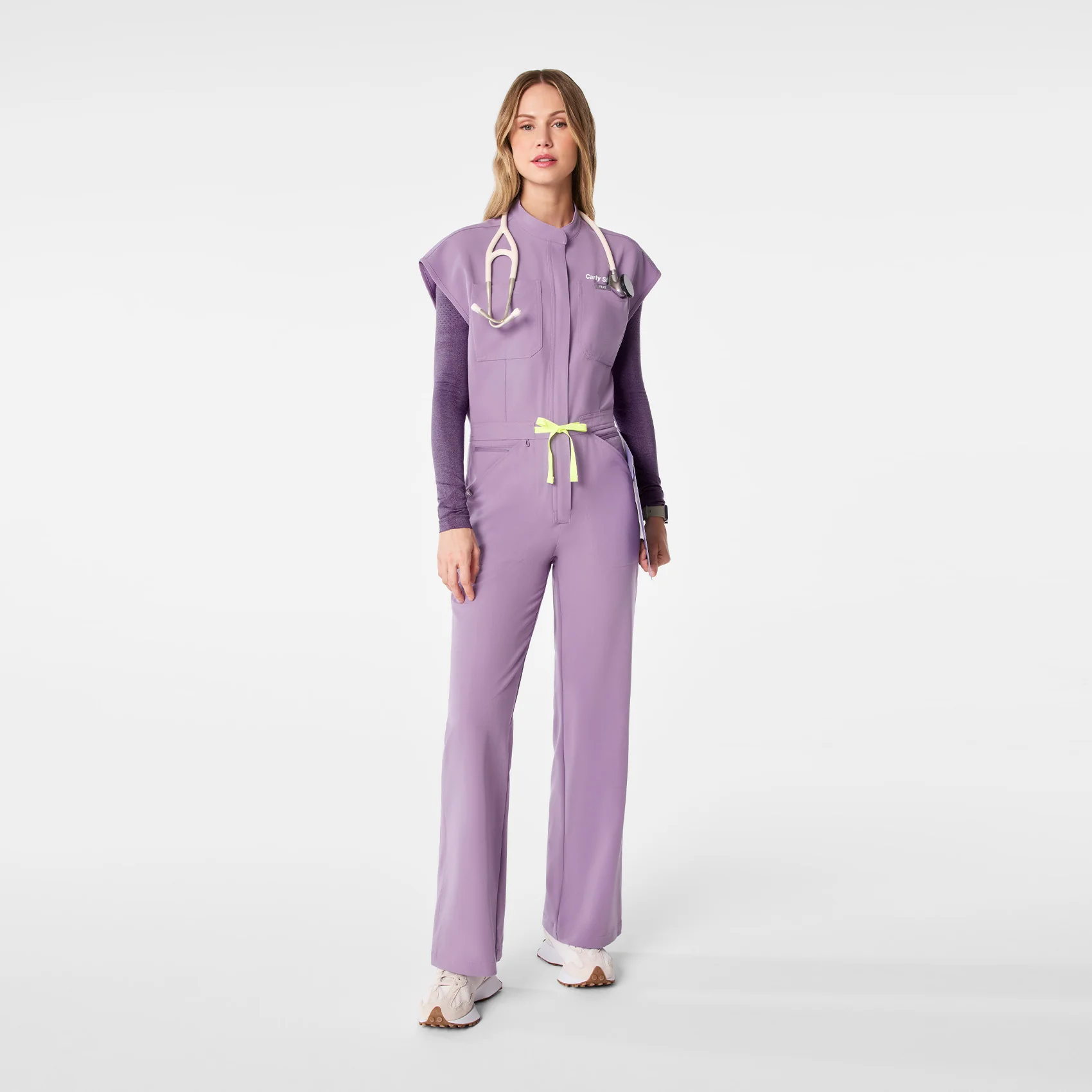 women's Purple Haze Rafaela Wide Leg - Tall ScrubJumpsuit™