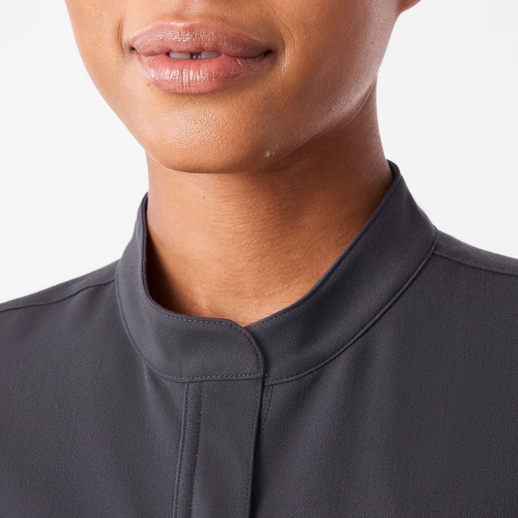 women's Charcoal Rafaela Wide Leg - Tall ScrubJumpsuit™ - Image 4