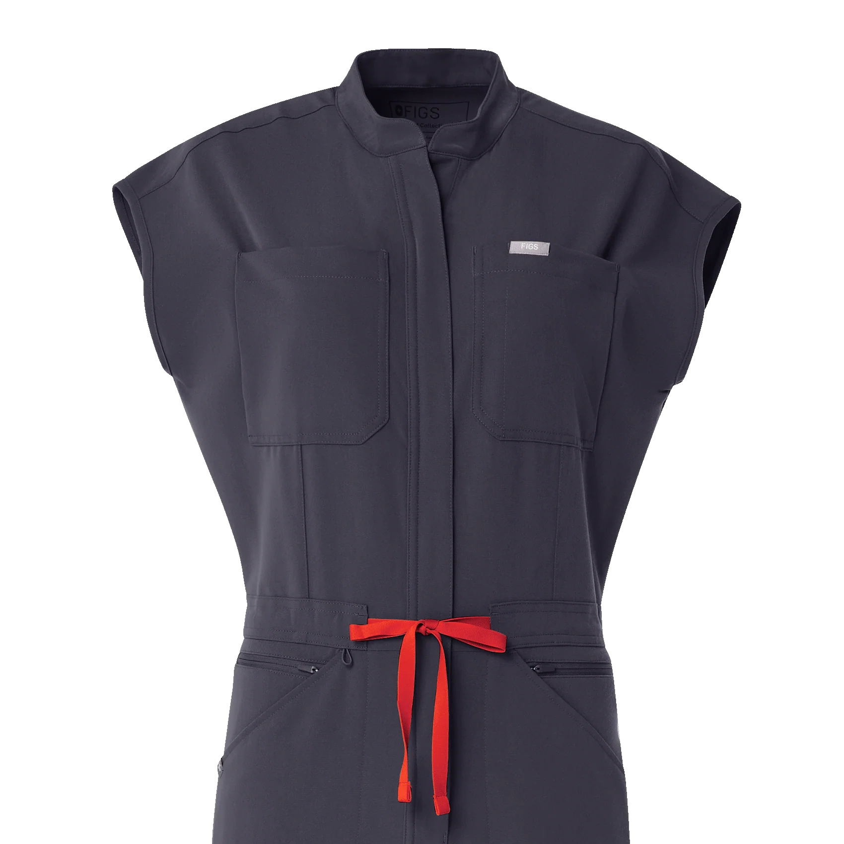 women's Charcoal Rafaela Cargo Jogger - ScrubJumpsuit™ - Image 9