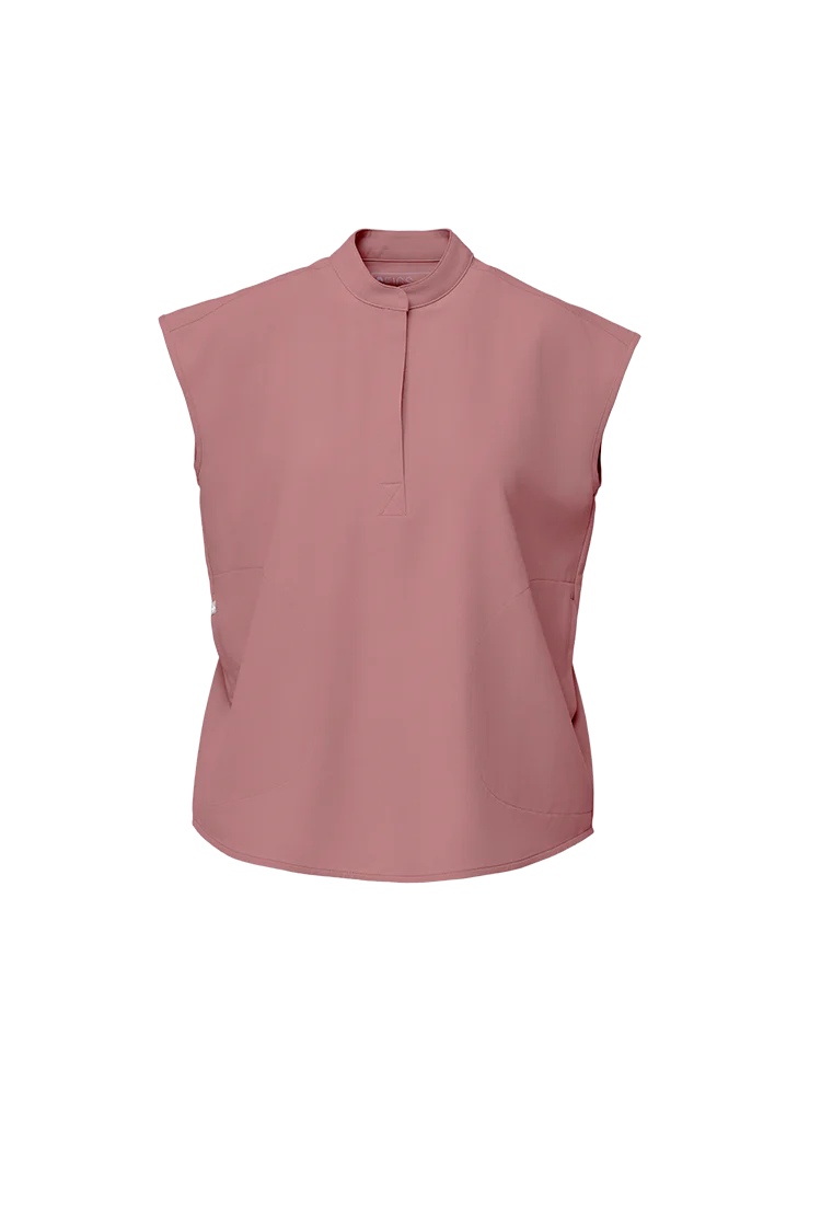 women's Mauve Rafaela™ - Oversized Scrub Top - Image 7