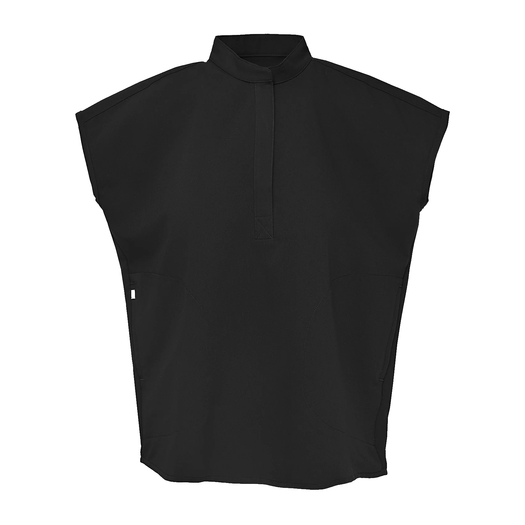 Women's Black Rafaela™ - Oversized Scrub Top - Image 12