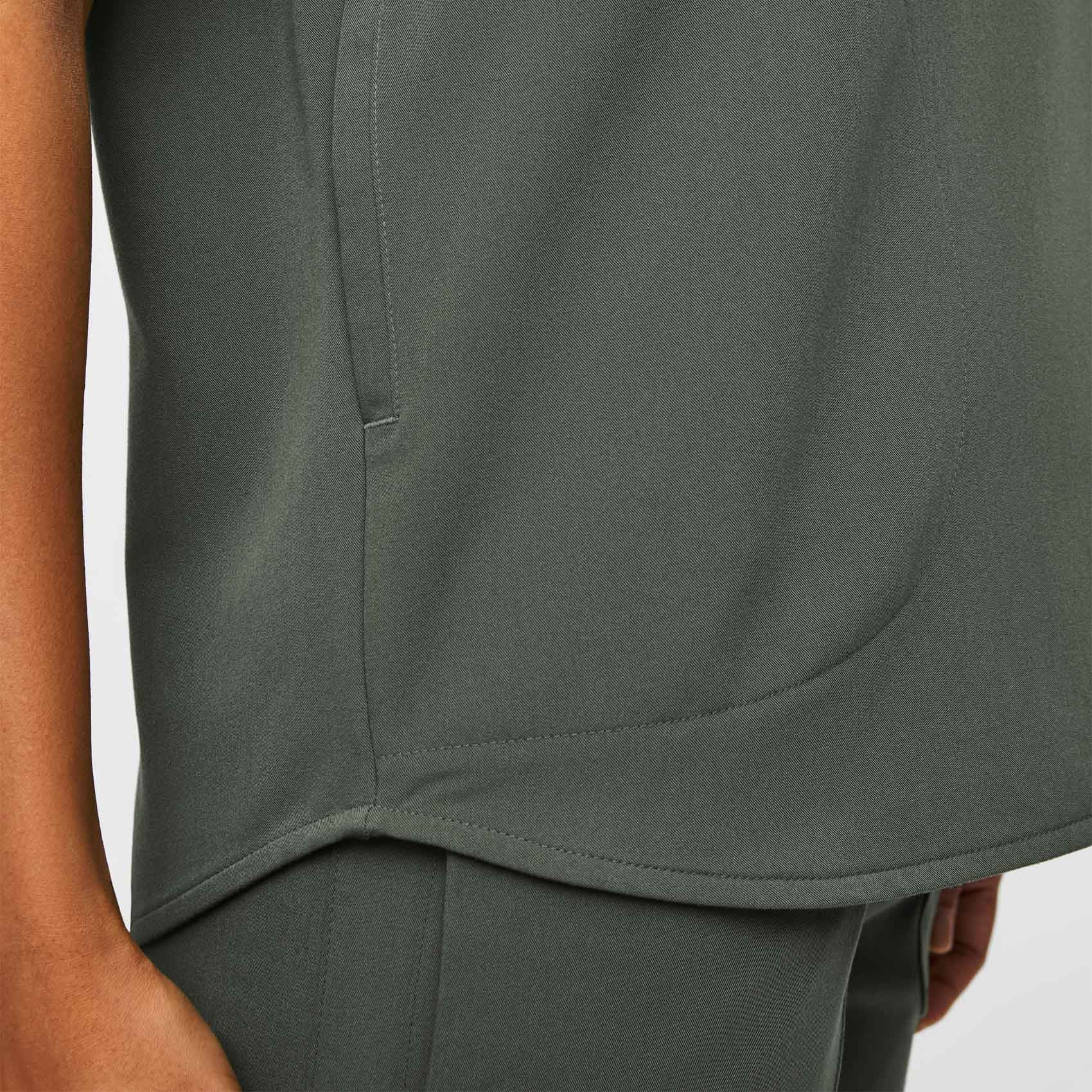 women's Moss Rafaela™ - Oversized  Scrub Top (3XL - 6XL) - Image 6