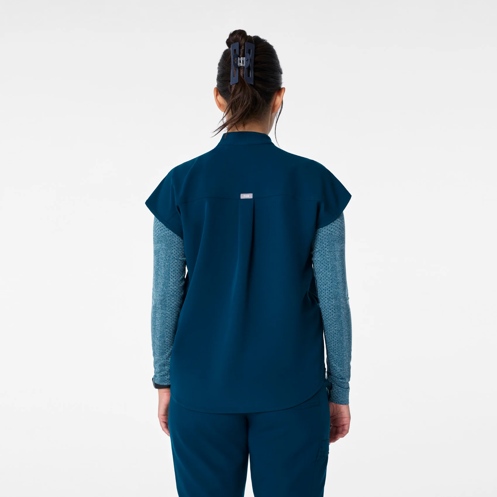 women's Deep Reef Rafaela - Oversized Scrub Top™ - Image 4