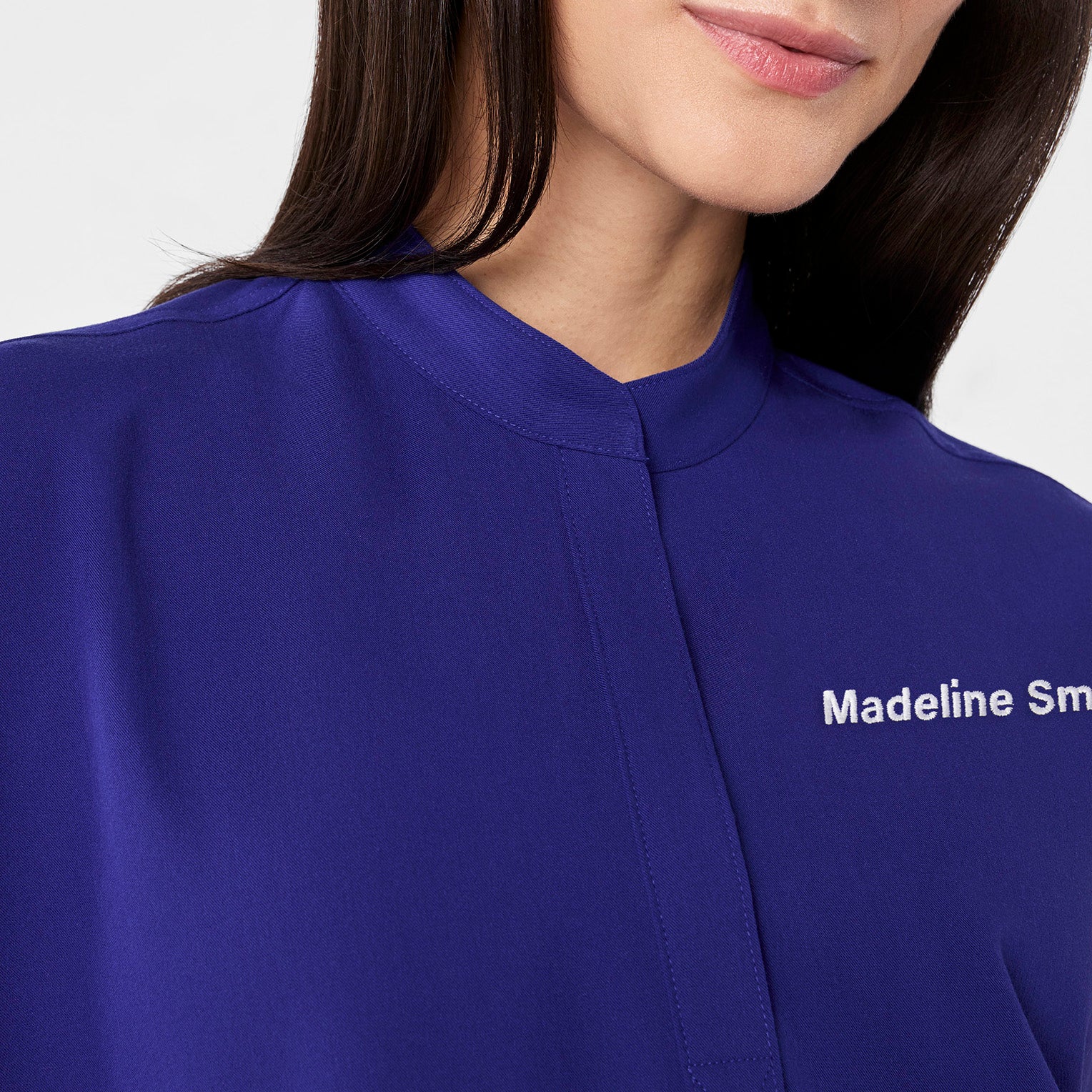 women's Deep Royal Blue Rafaela - Oversized Scrub Top™ - Image 6