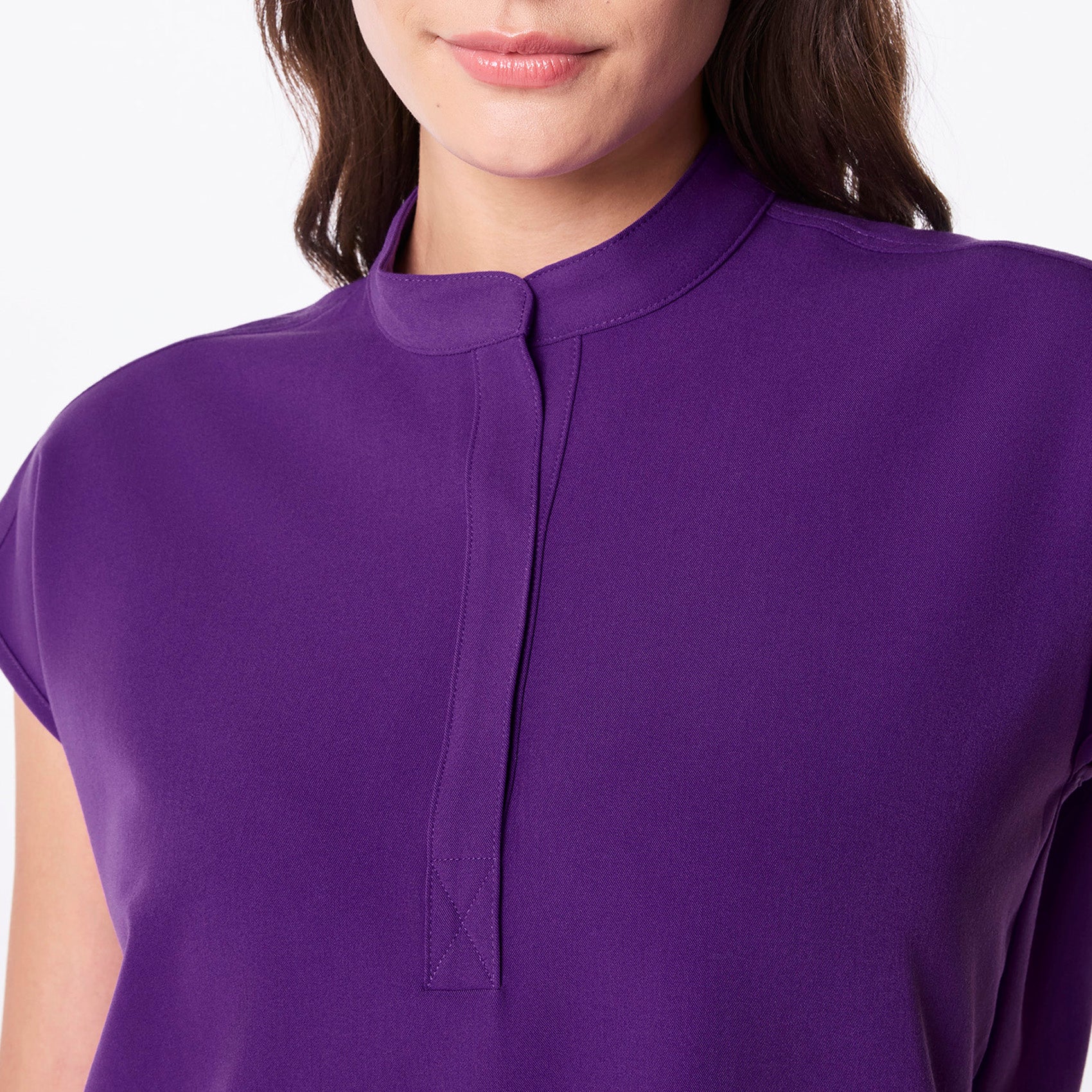 women's Digital Grape Rafaela - Oversized Scrub Top™ - Image 5