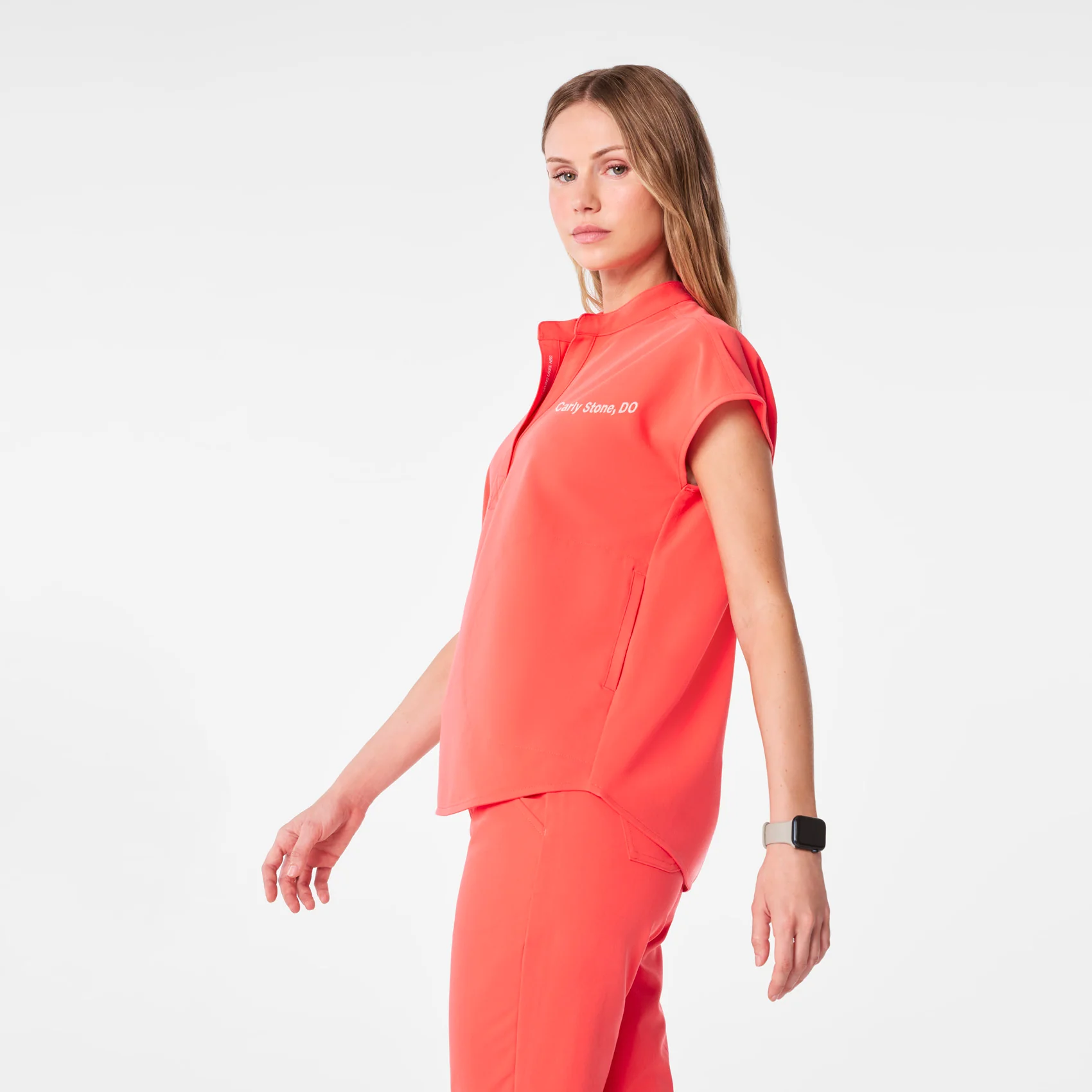 women's Fireside Rafaela - Oversized Scrub Top™ - Image 3