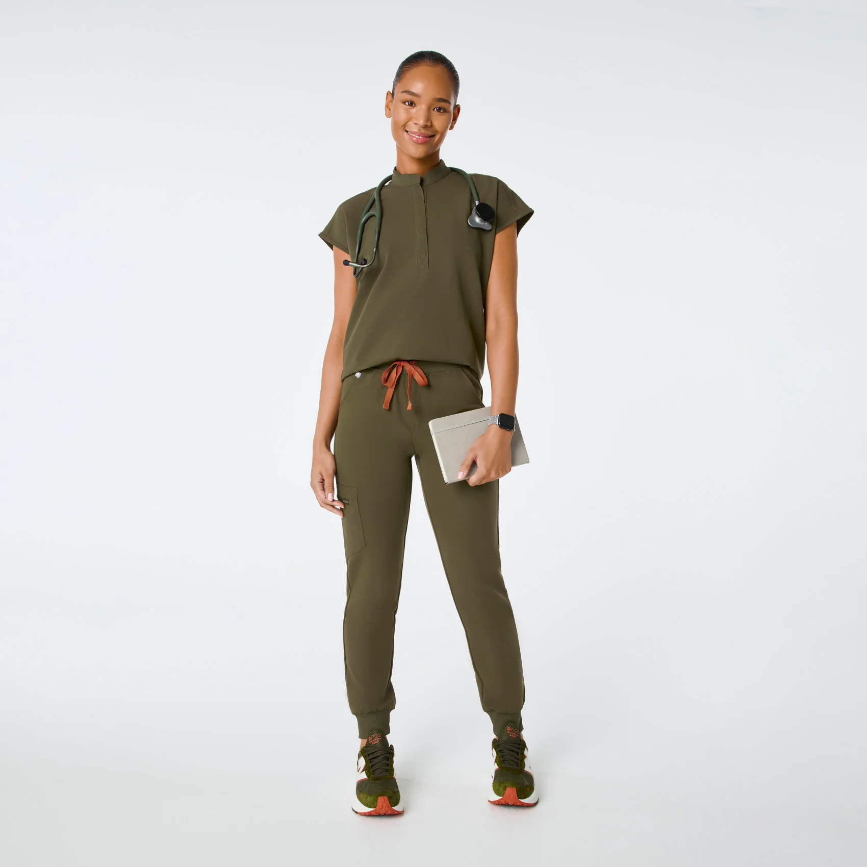 women's Spruce Rafaela - Oversized Scrub Top™ - Image 2