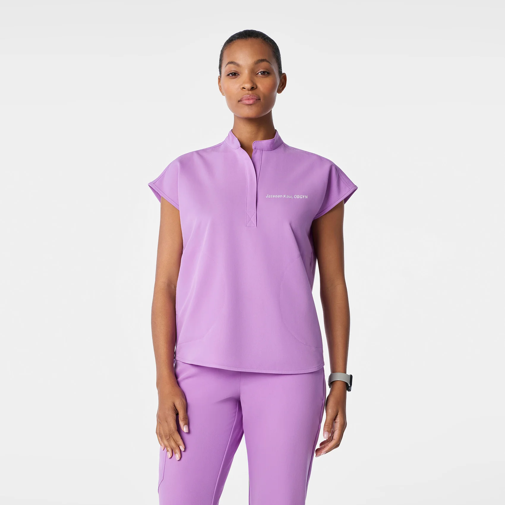 women's Wild Iris Rafaela - Oversized Scrub Top™
