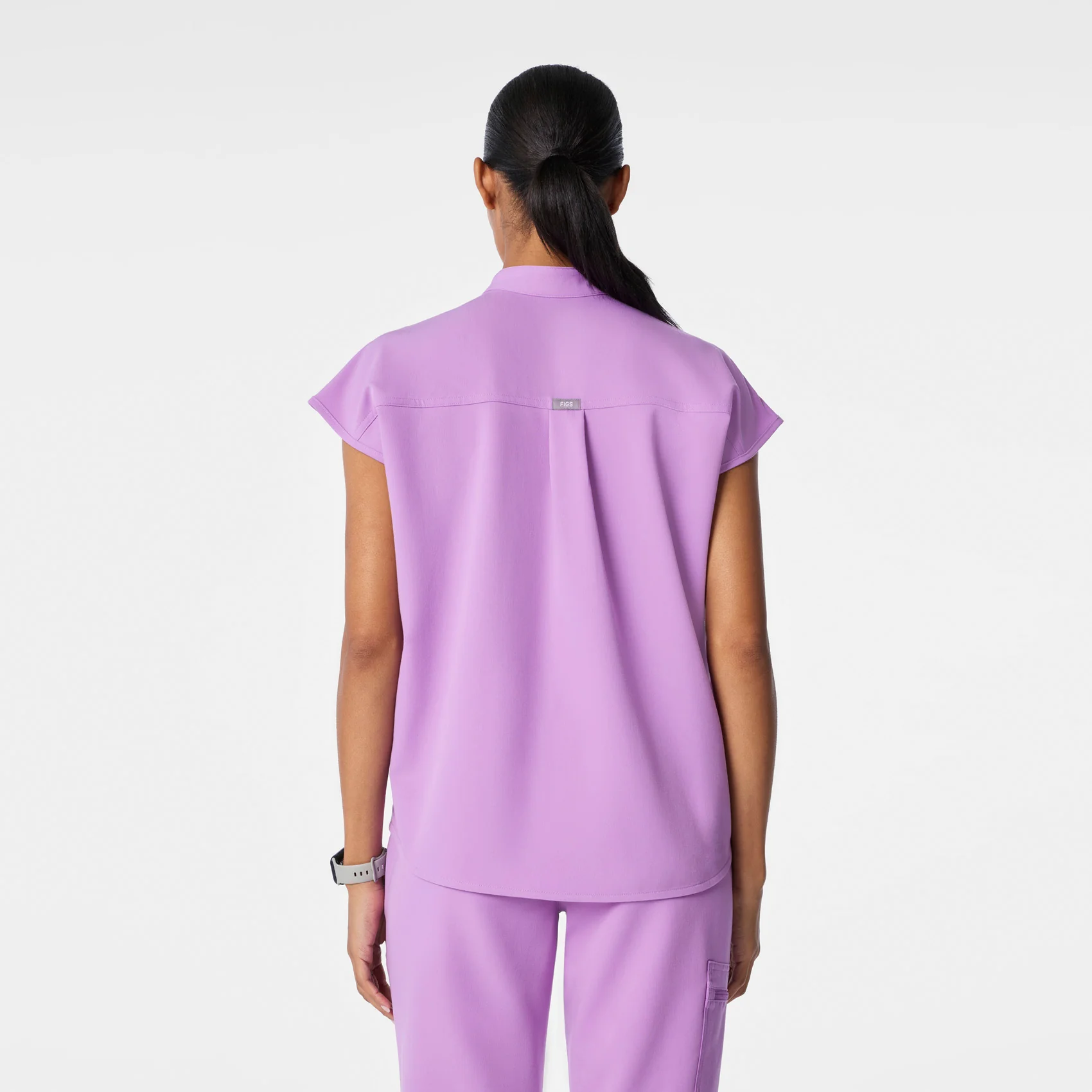 women's Wild Iris Rafaela - Oversized Scrub Top™ - Image 4