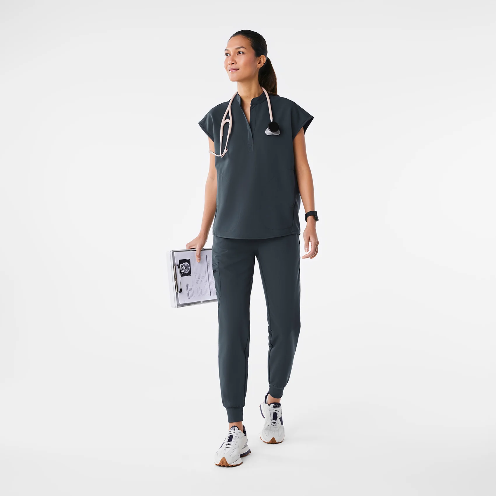 women's Dark Harbor Rafaela - Oversized Scrub Top™ - Image 2