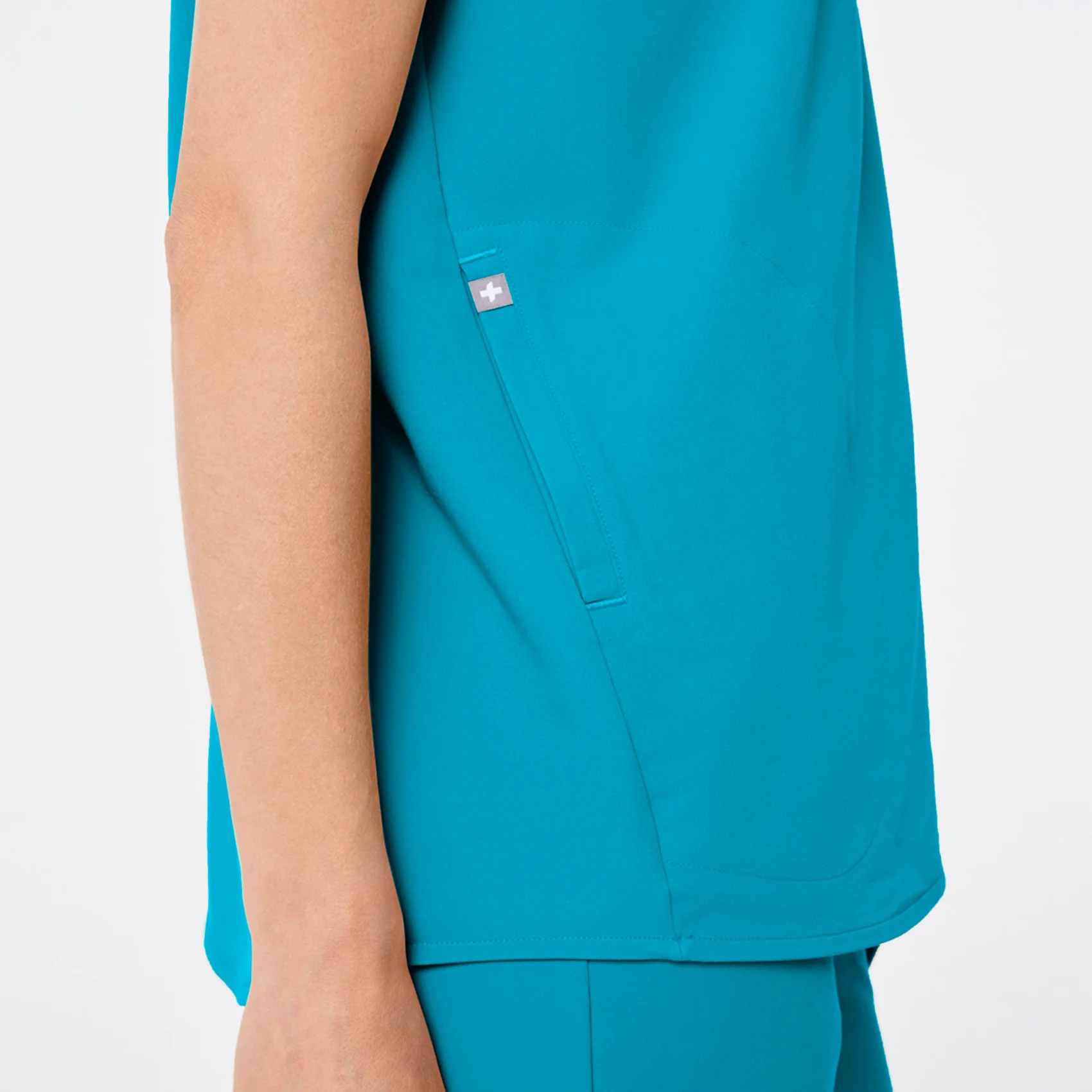 women's Teal Rafaela - Oversized Scrub Top™ - Image 6