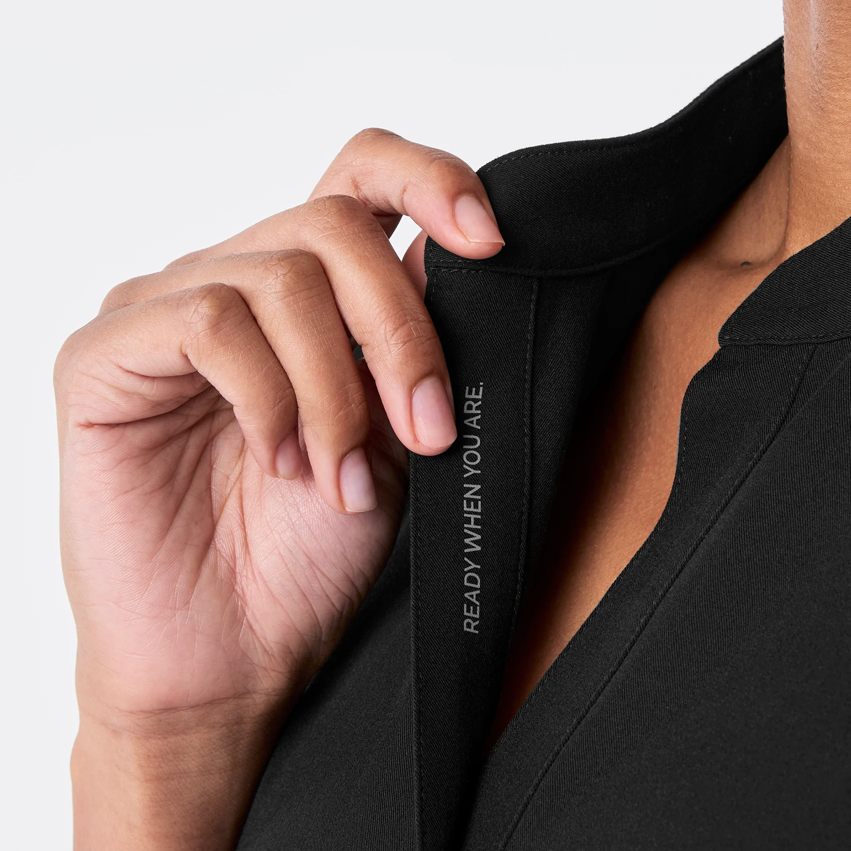 women's Black Rafaela Brief Scrubbodysuit™ - Image 6