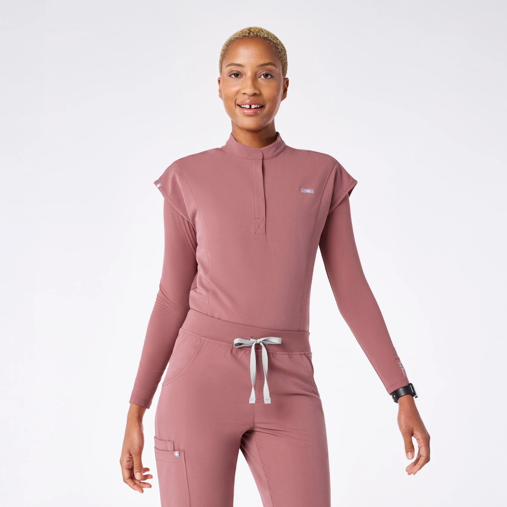 women's Mauve Rafaela Brief Scrubbodysuit™