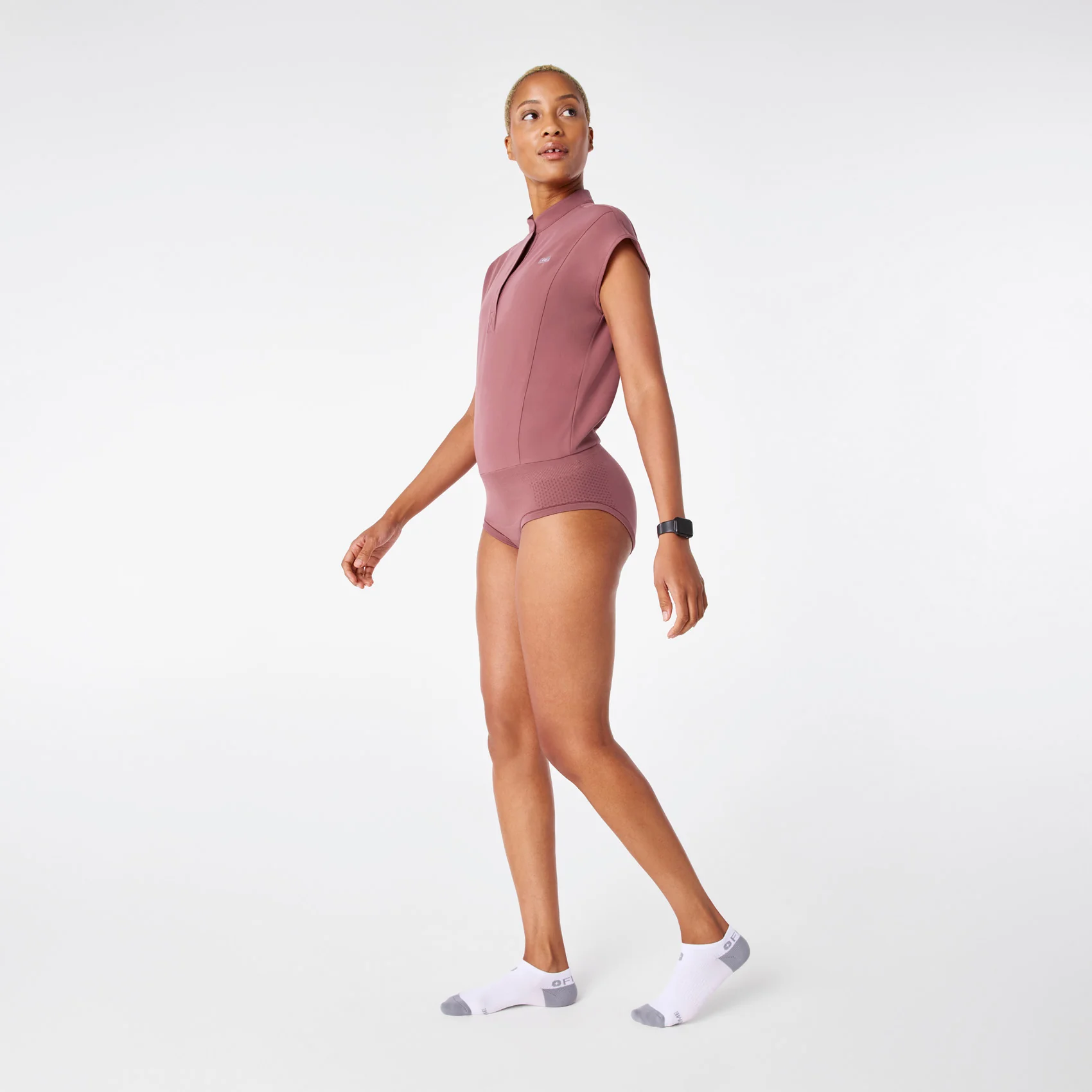 women's Mauve Rafaela Brief Scrubbodysuit™ - Image 3