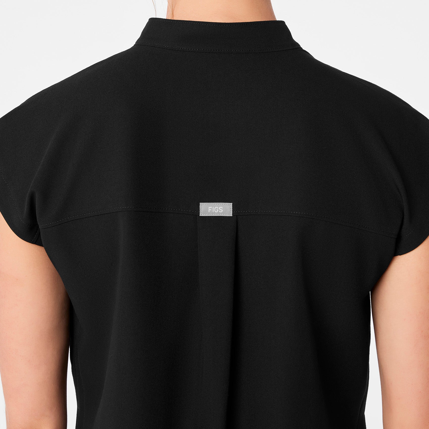 women's Black Rafaela - Tunic Scrub Top™ - Image 6