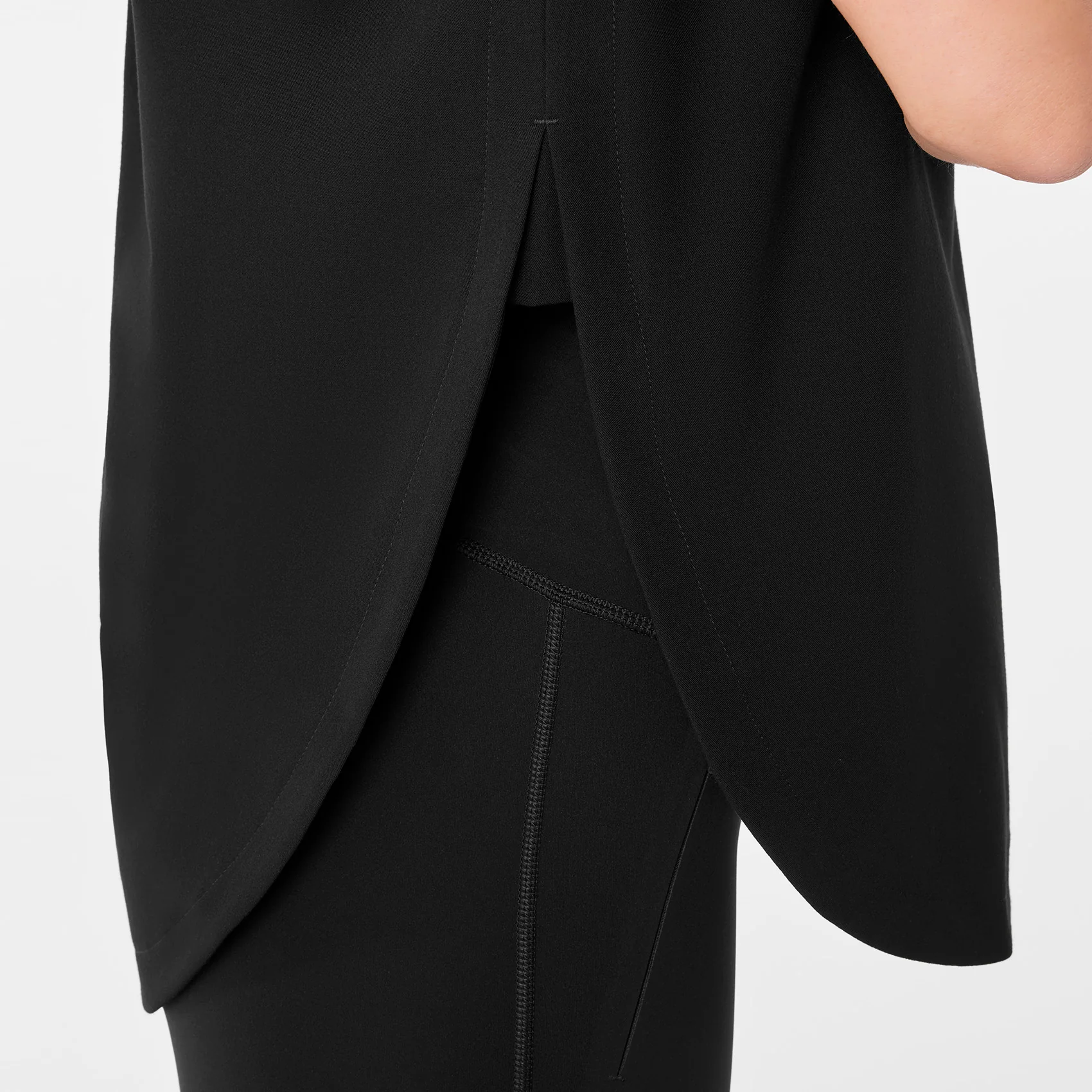 women's Black Rafaela - Tunic Scrub Top™ - Image 7