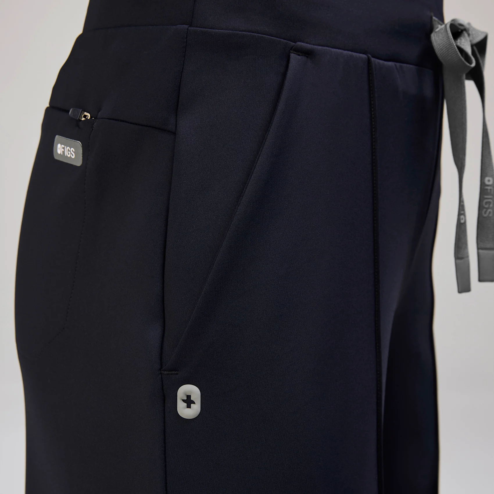 women's Navy High Waisted Salina FORMx Wide Leg - Scrub Pant™ - Image 6