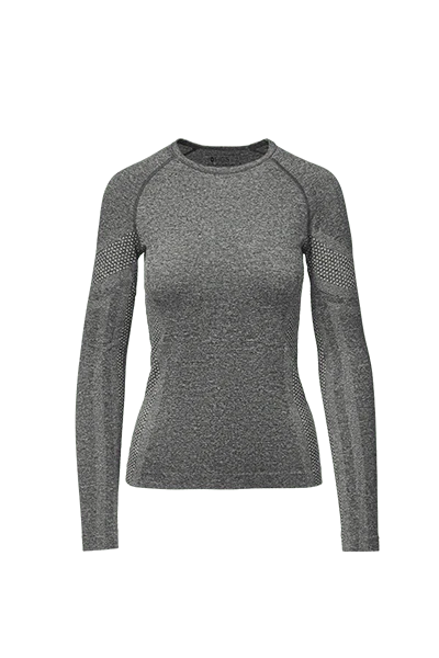 women's Graphite Salta Seamless - Longsleeve Underscrub (3XL-6XL) - Image 6
