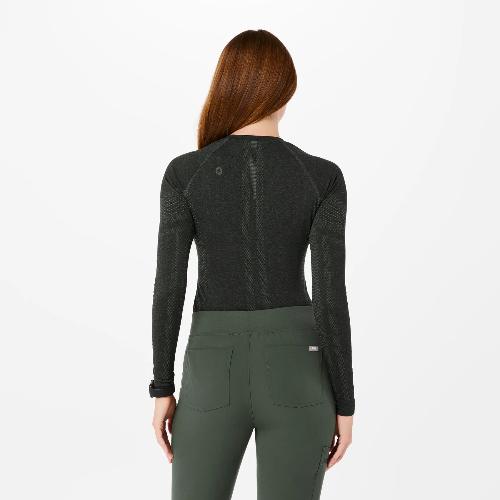 women's Moss Salta Seamless - Longsleeve Underscrub (3XL-6XL) - Image 3