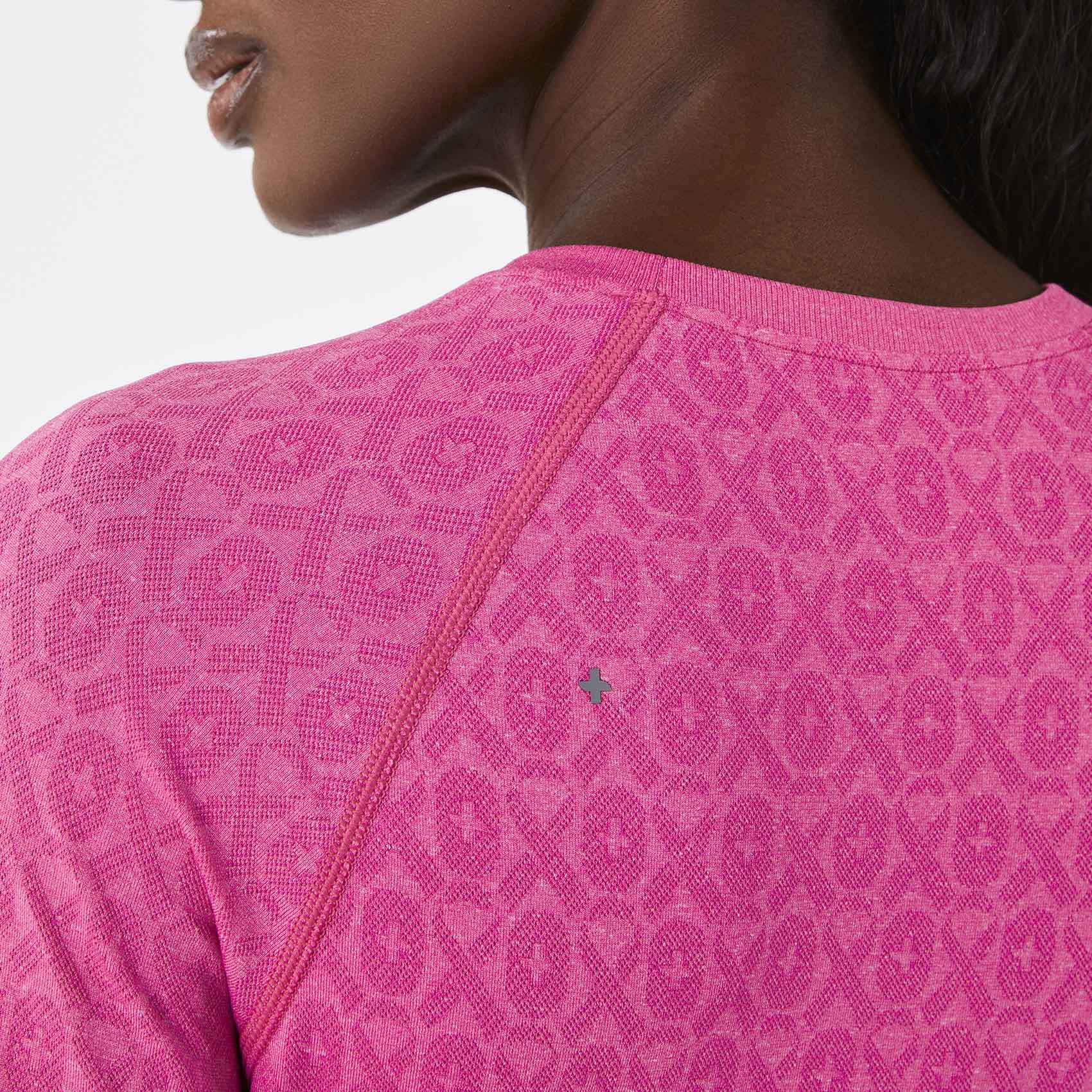women's F'ing Pink Salta Seamless - Longsleeve Underscrub - Image 5