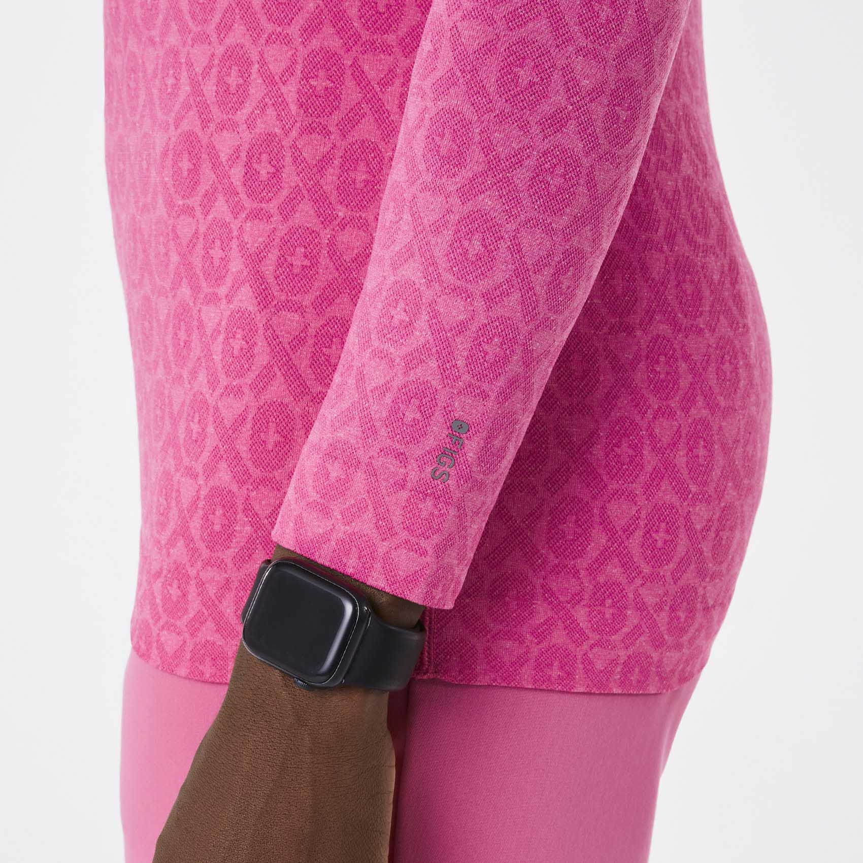 women's F'ing Pink Salta Seamless - Longsleeve Underscrub - Image 7