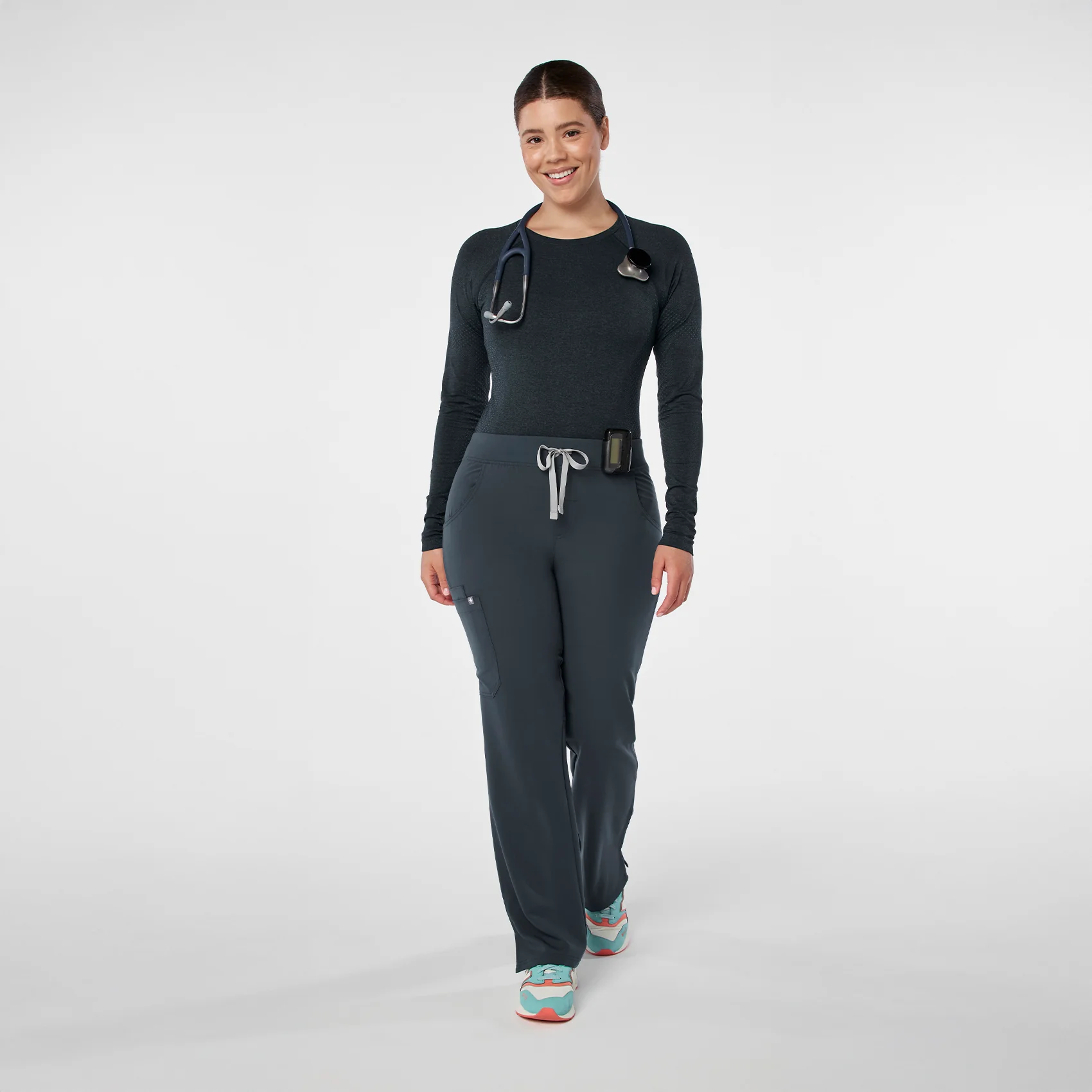 women's Dark Harbor Salta Seamless - Longsleeve Underscrub - Image 2