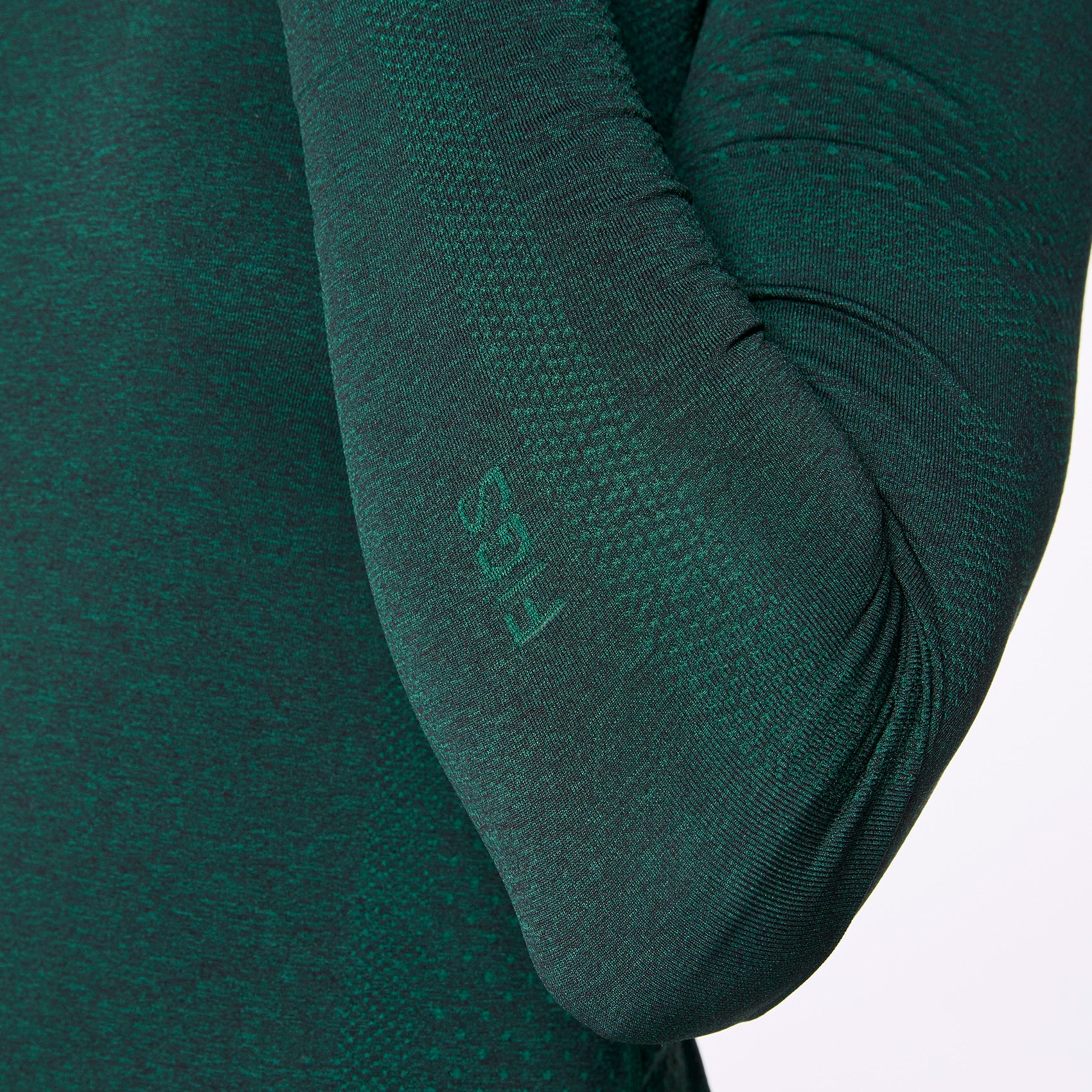 women's Hunter Green Salta Seamless - Longsleeve Underscrub - Image 7