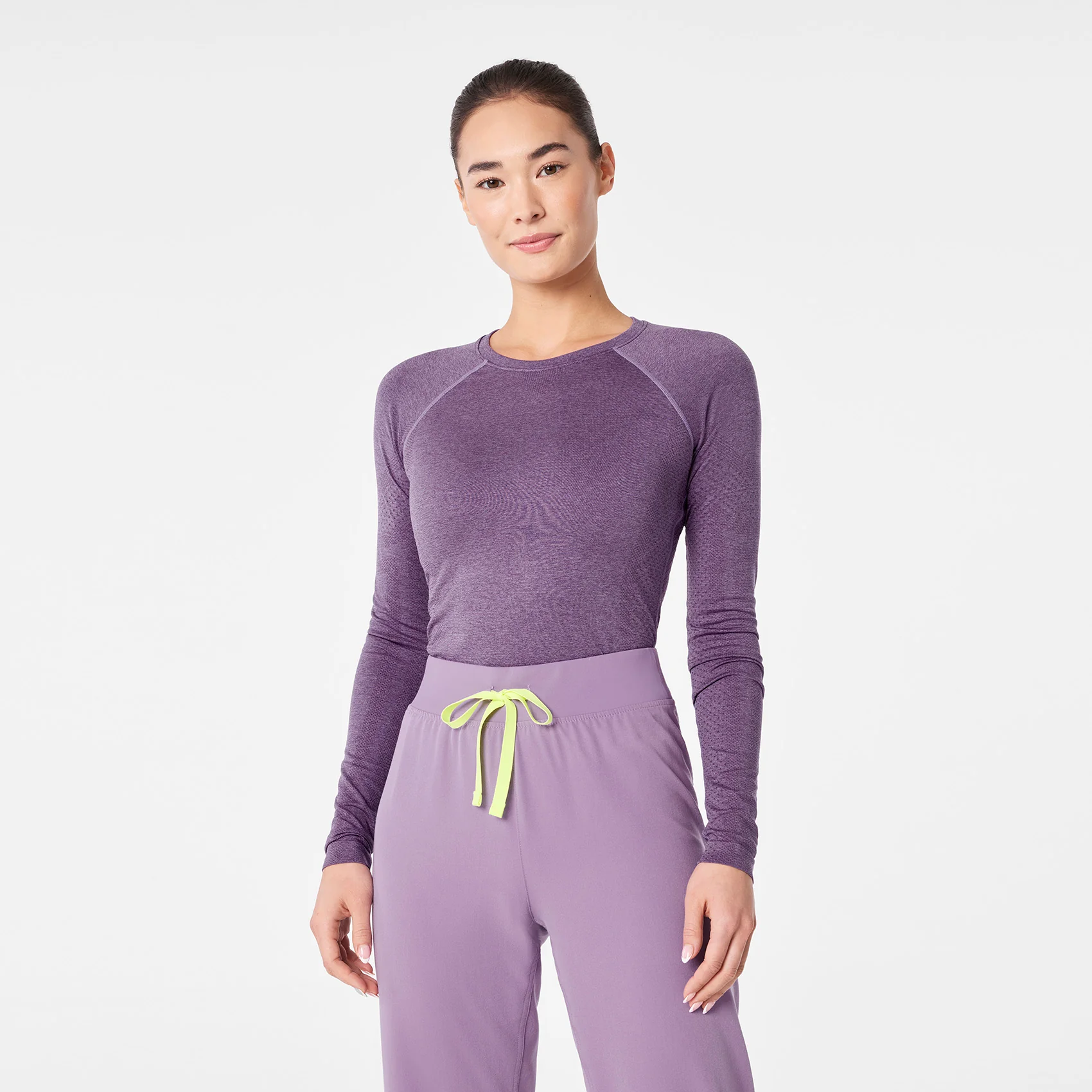 women's Dark Purple Haze Salta Seamless - Longsleeve Underscrub