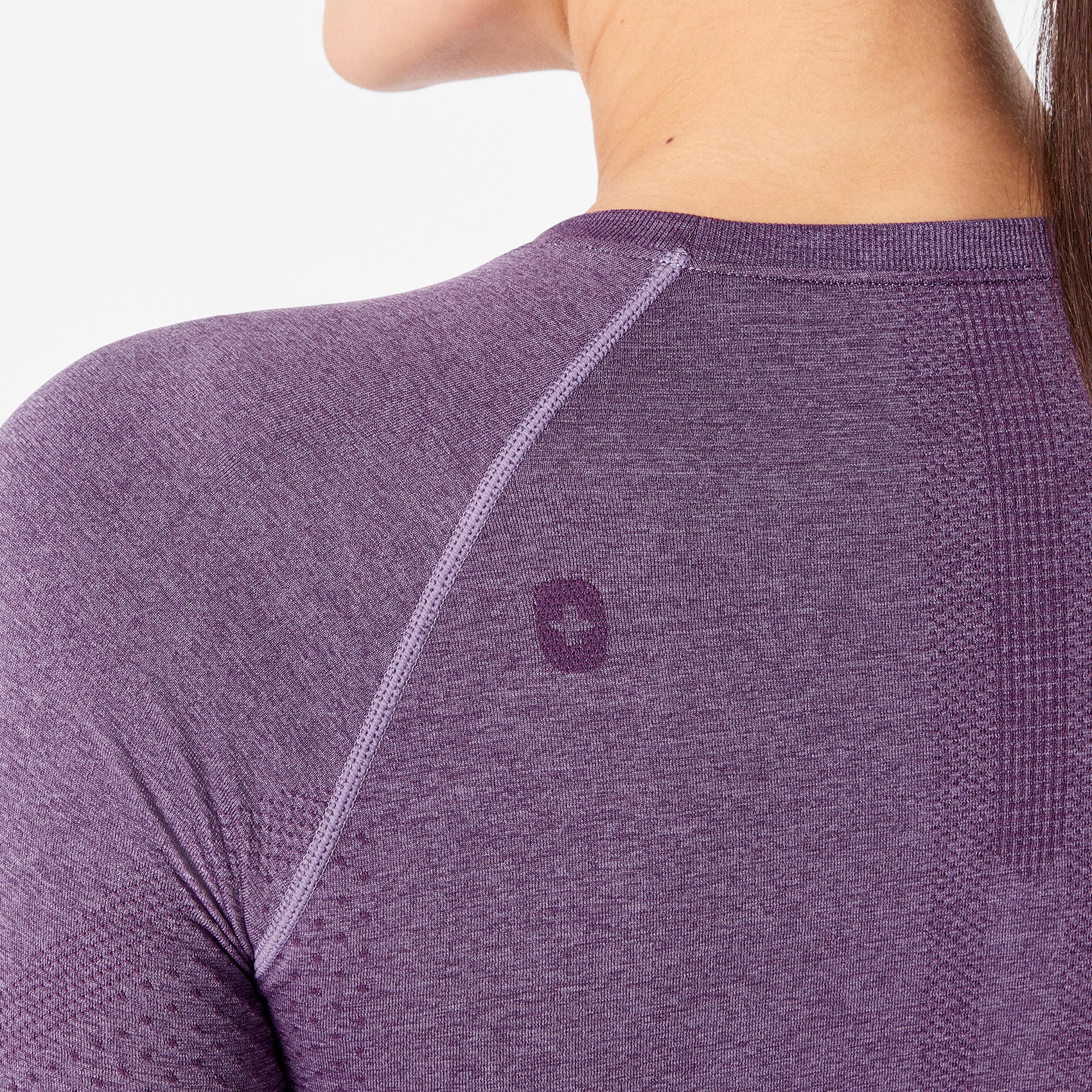 women's Dark Purple Haze Salta Seamless - Longsleeve Underscrub - Image 4
