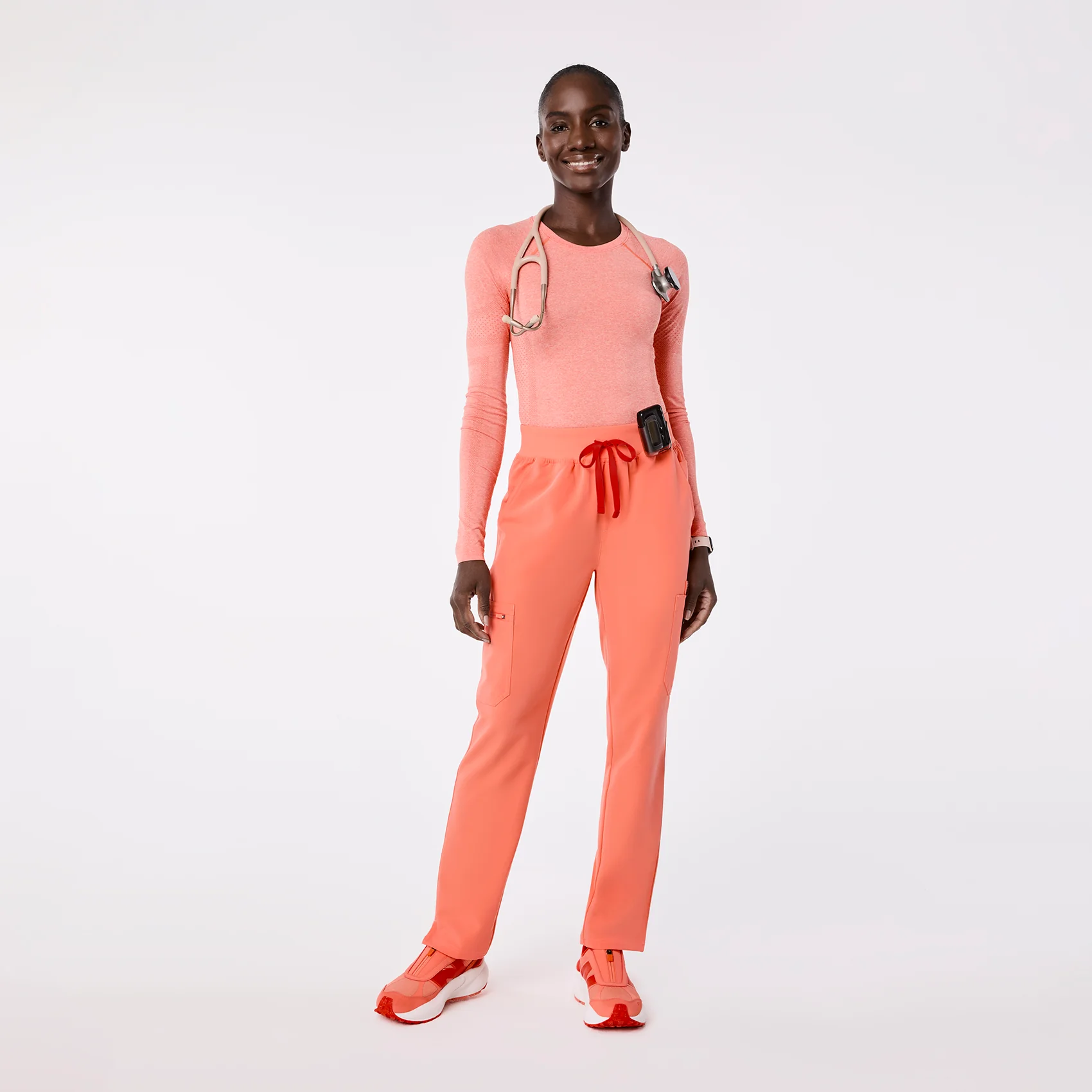 women's Sunset Drift Salta Seamless - Longsleeve Underscrub - Image 2