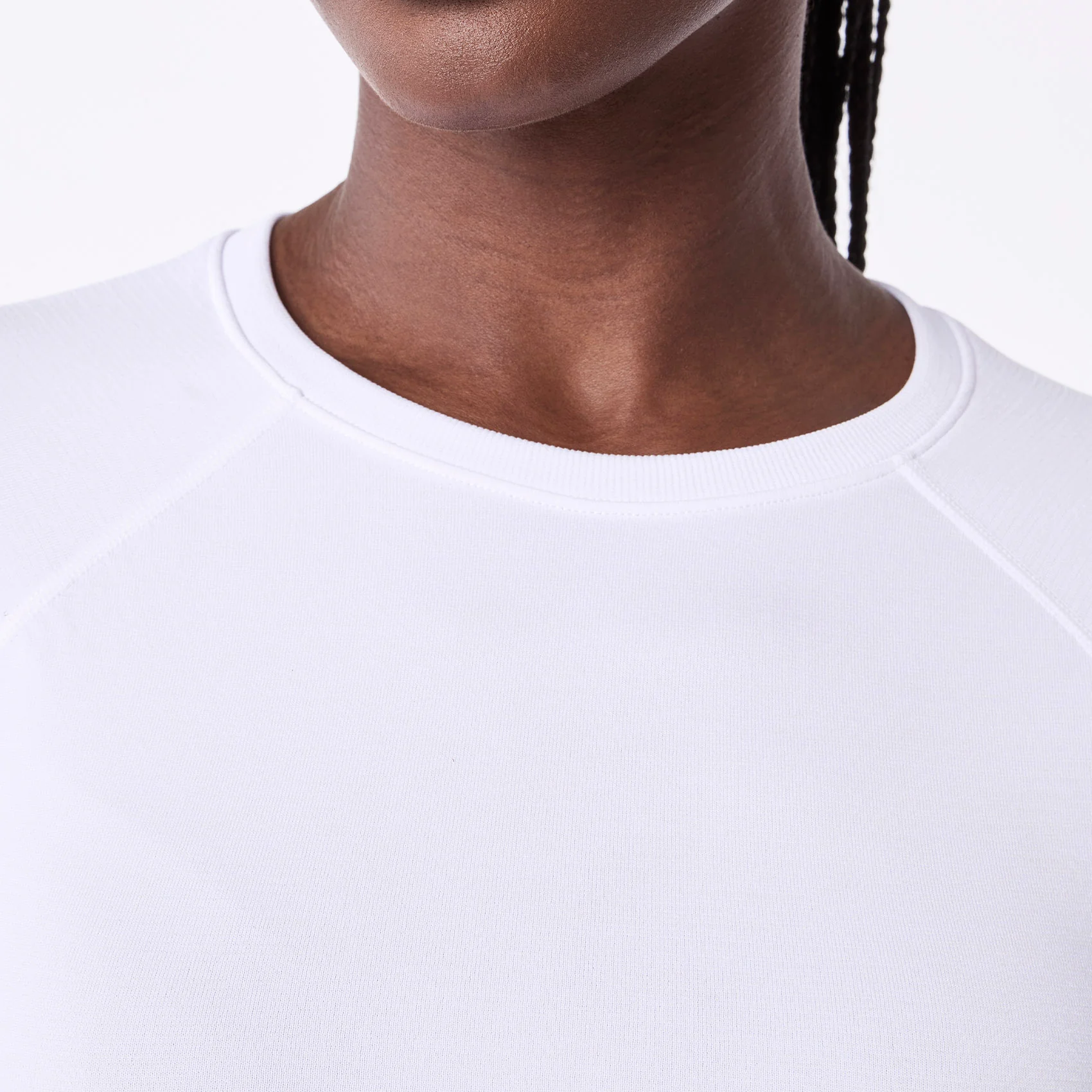 women's White Salta Seamless - Shortsleeve Underscrub - Image 6