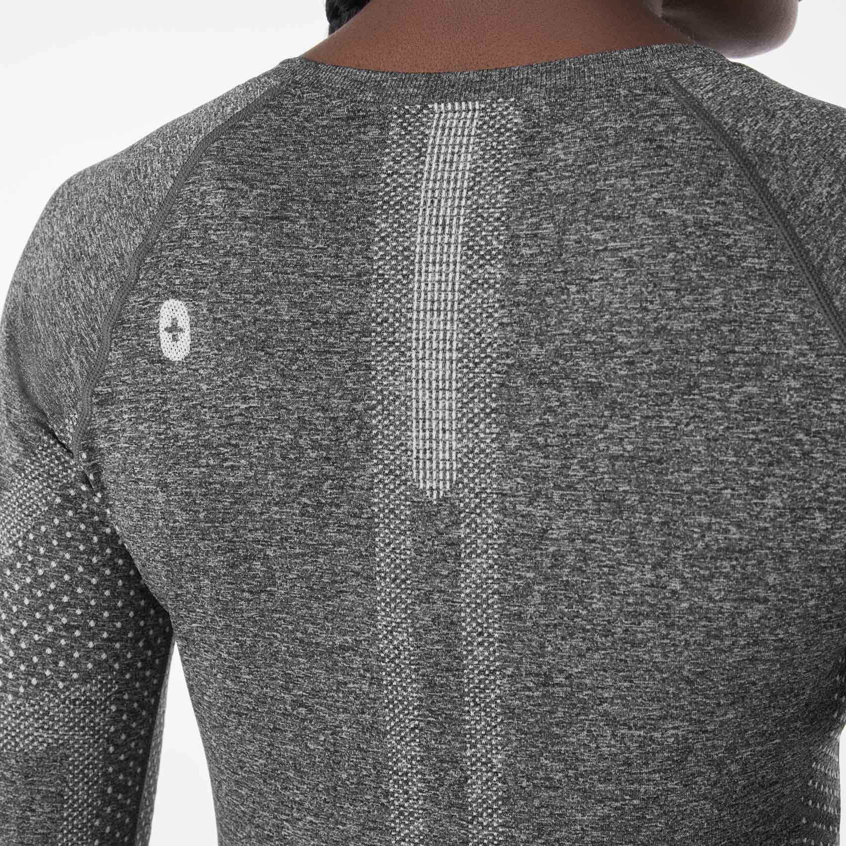 women's Graphite Salta Seamless - ¾ Sleeve Underscrub - Image 5