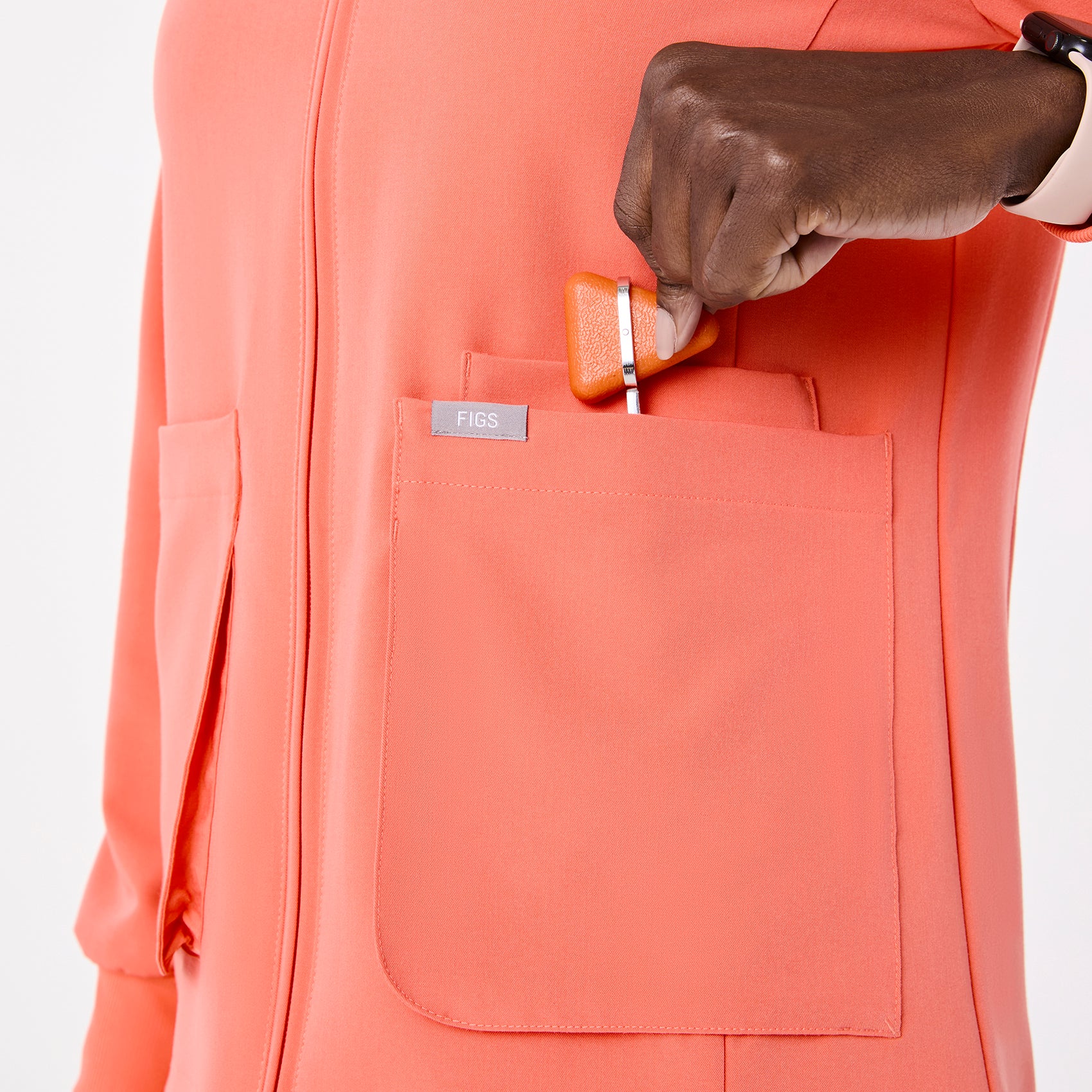 women's Sunset Drift Sebina - Scrub Jacket - Image 7