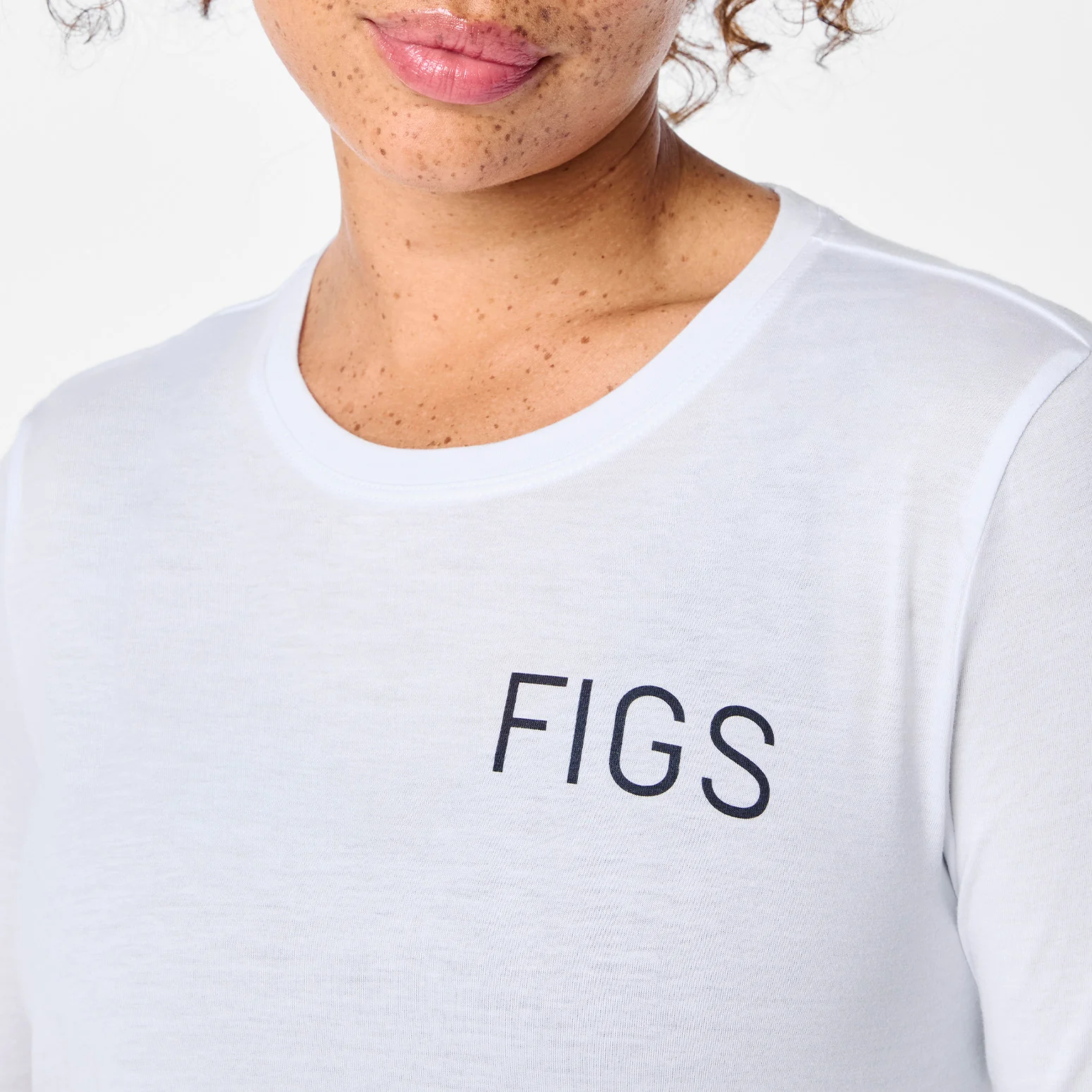 women's Optic White Spring - Longsleeve Underscrub - Image 6