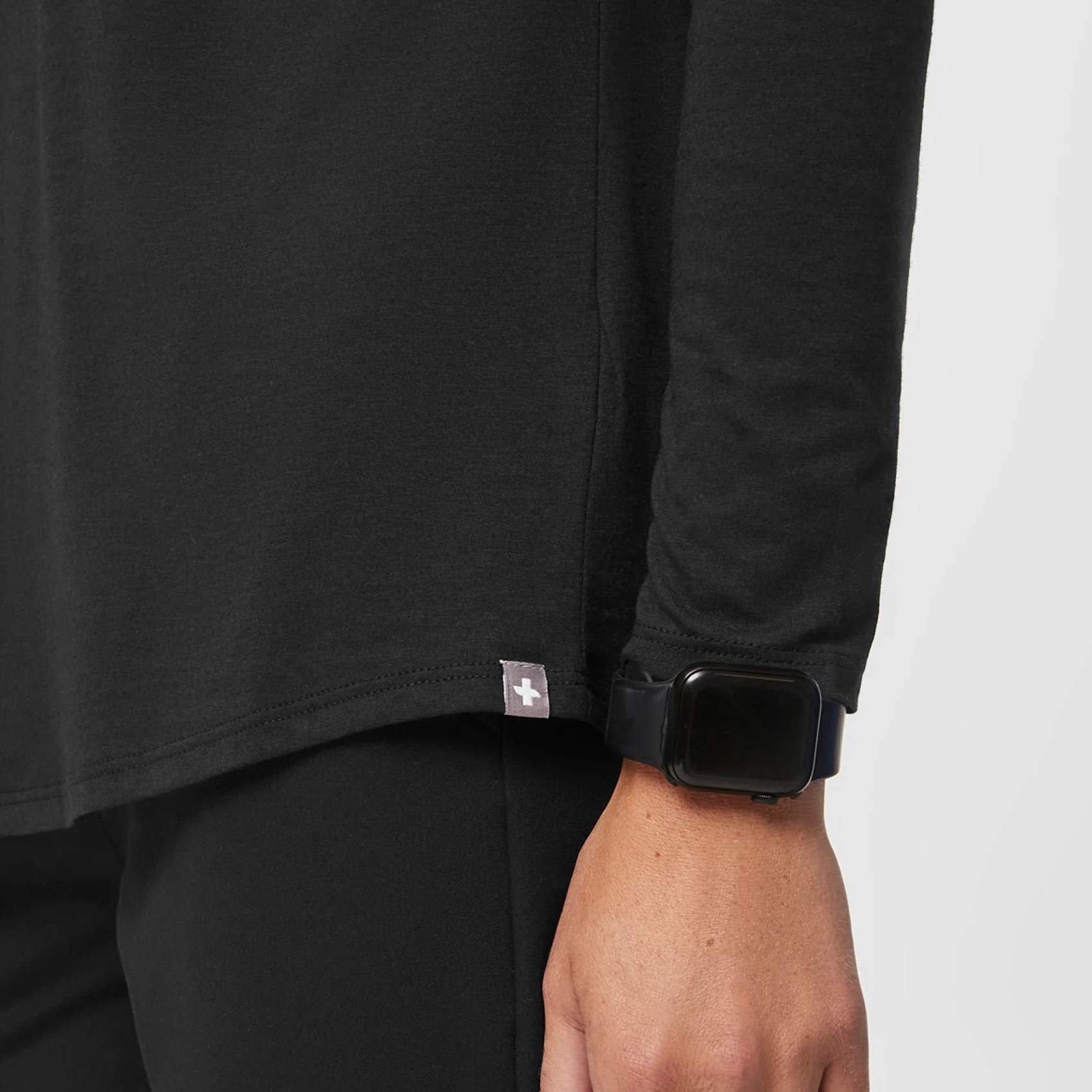 Women's Black Supersoft - Longsleeve Underscrub - Image 5