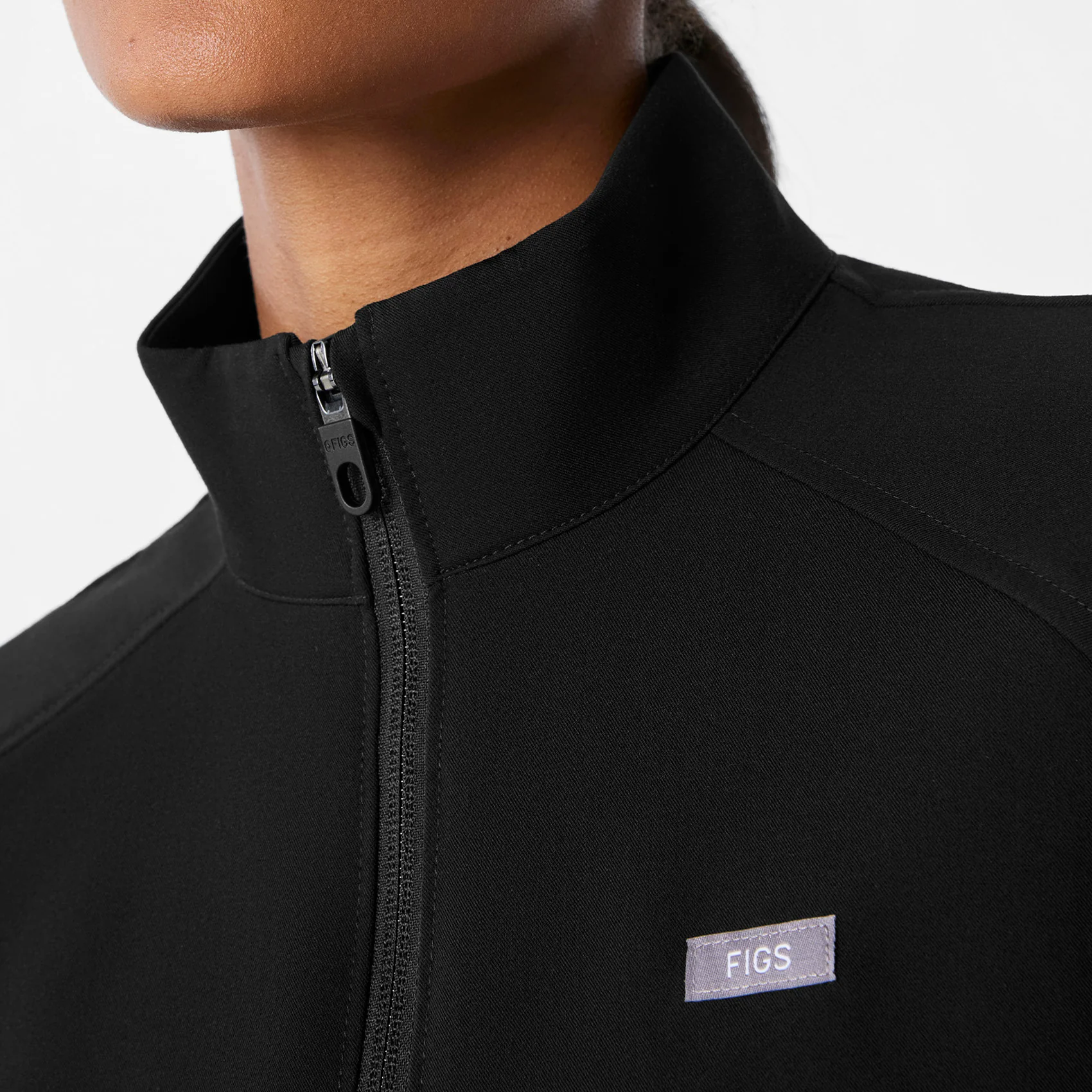 women's Black Sydney - Scrub Jacket - Image 5