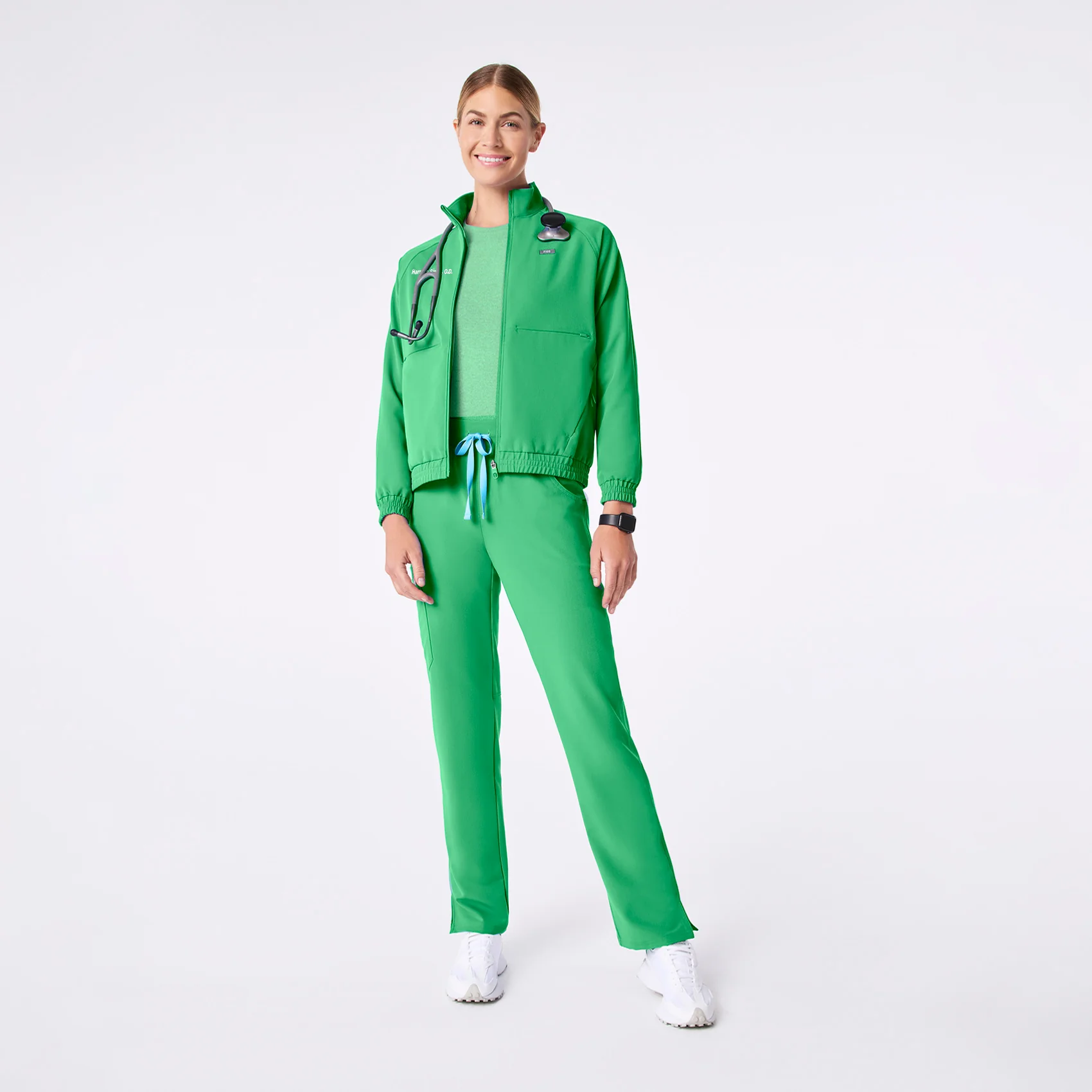 women's Emerald Sydney - Scrub Jacket - Image 2
