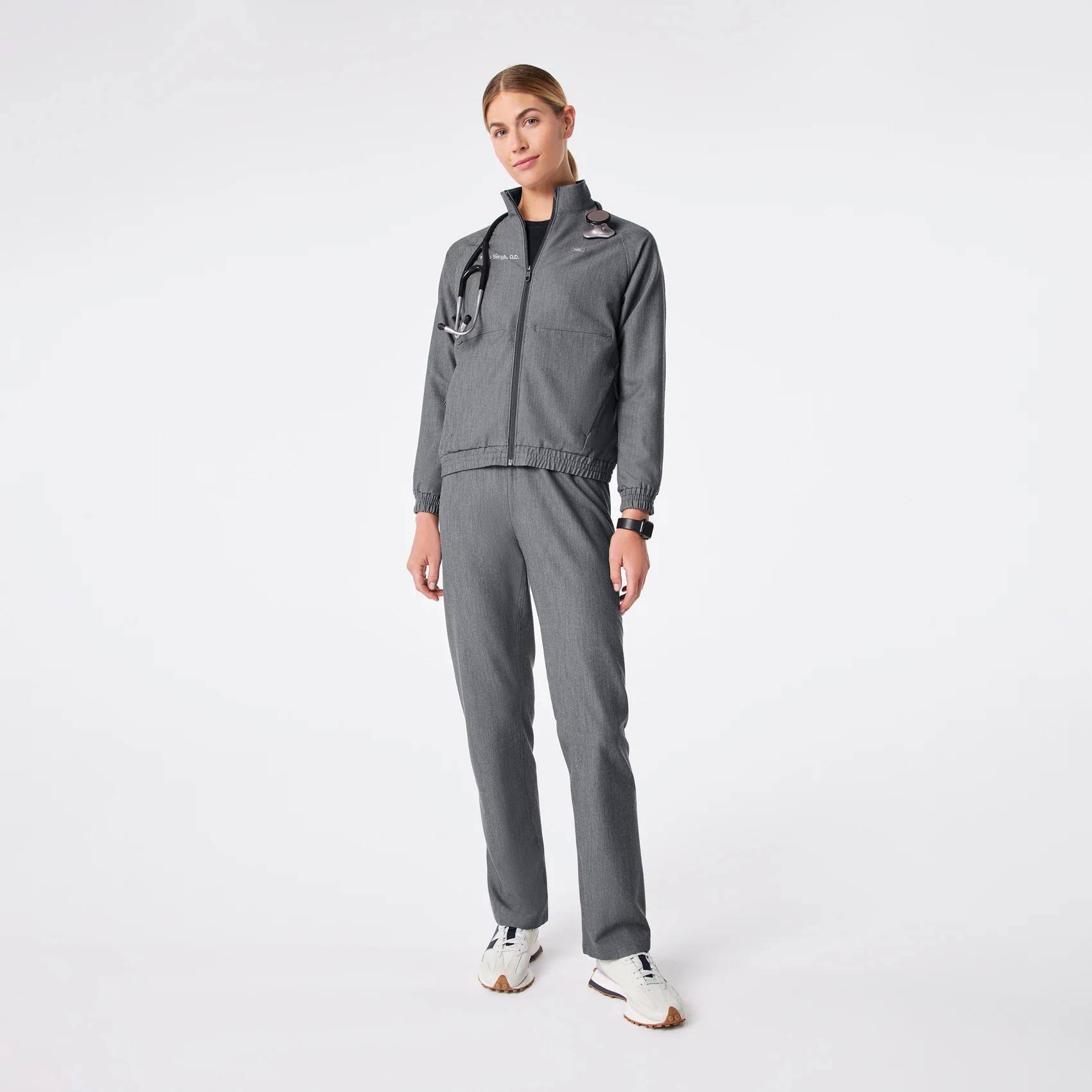 women's Graphite Sydney -  Scrub Jacket - Image 2