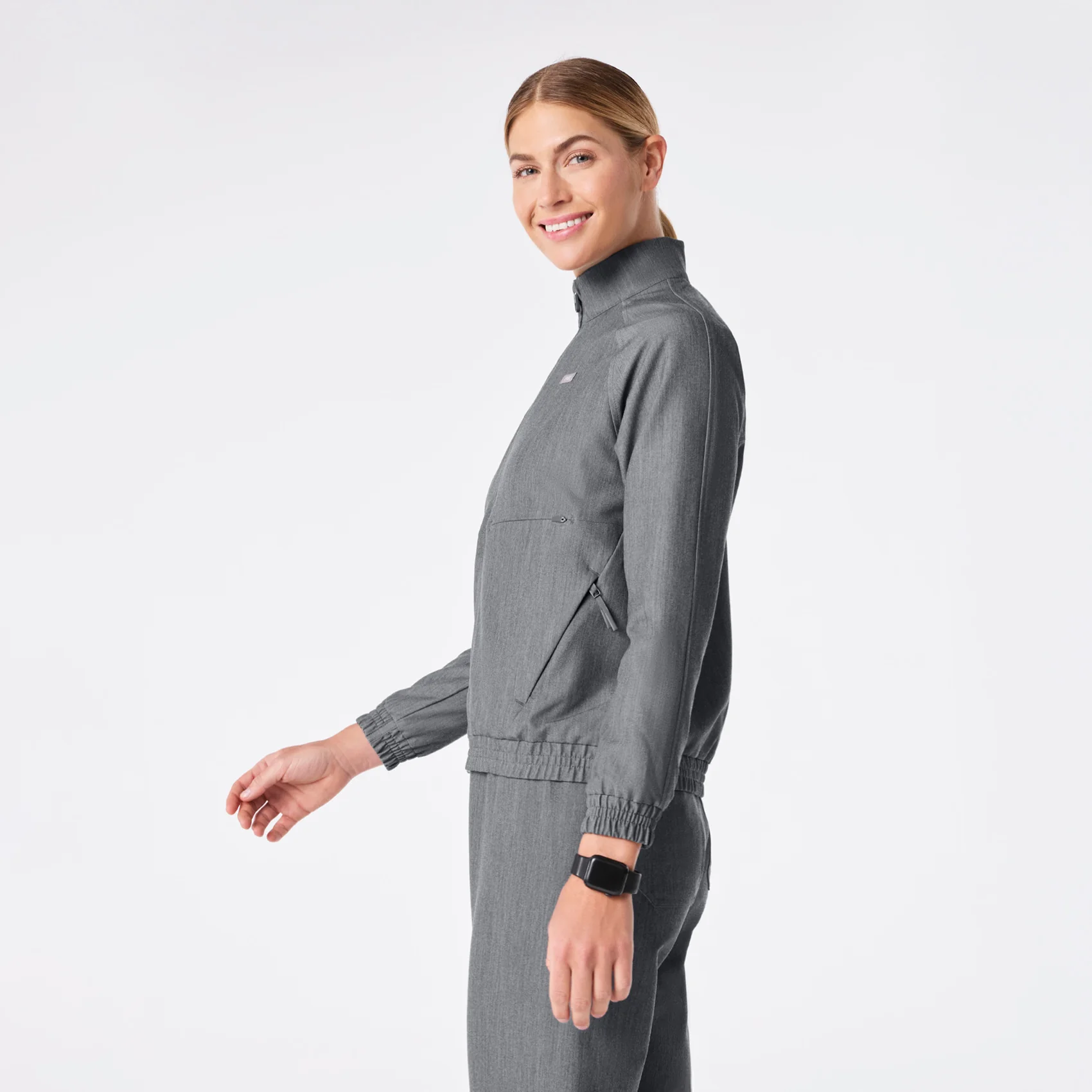 women's Graphite Sydney -  Scrub Jacket - Image 3