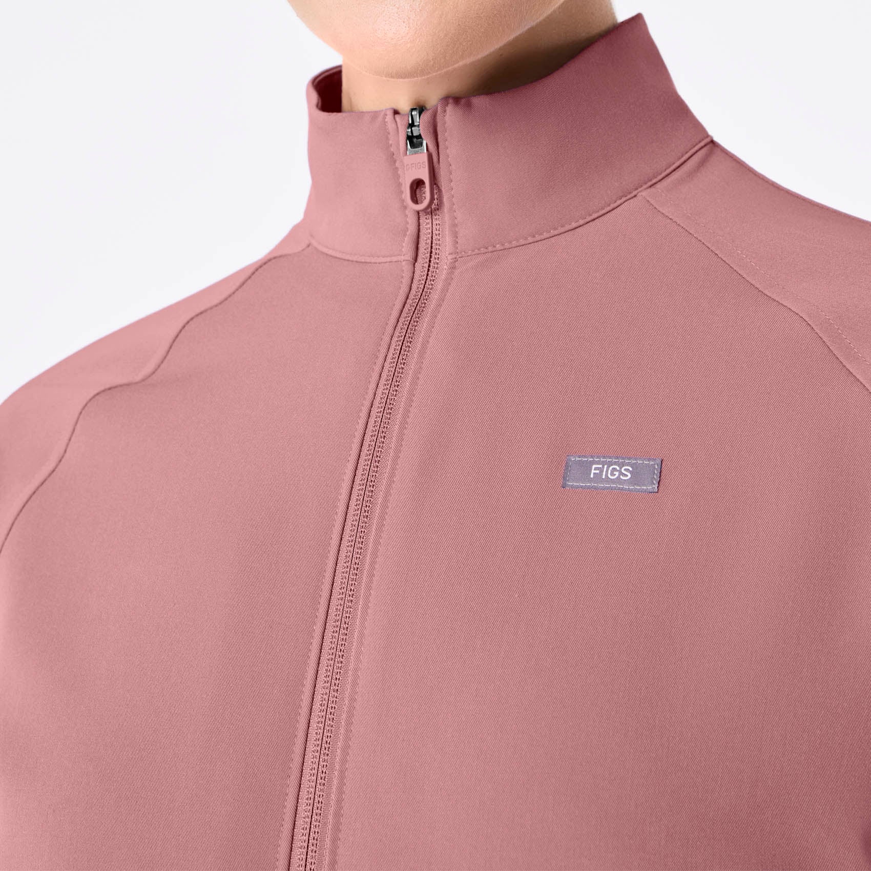 women's Mauve Sydney - Scrub Jacket - Image 6