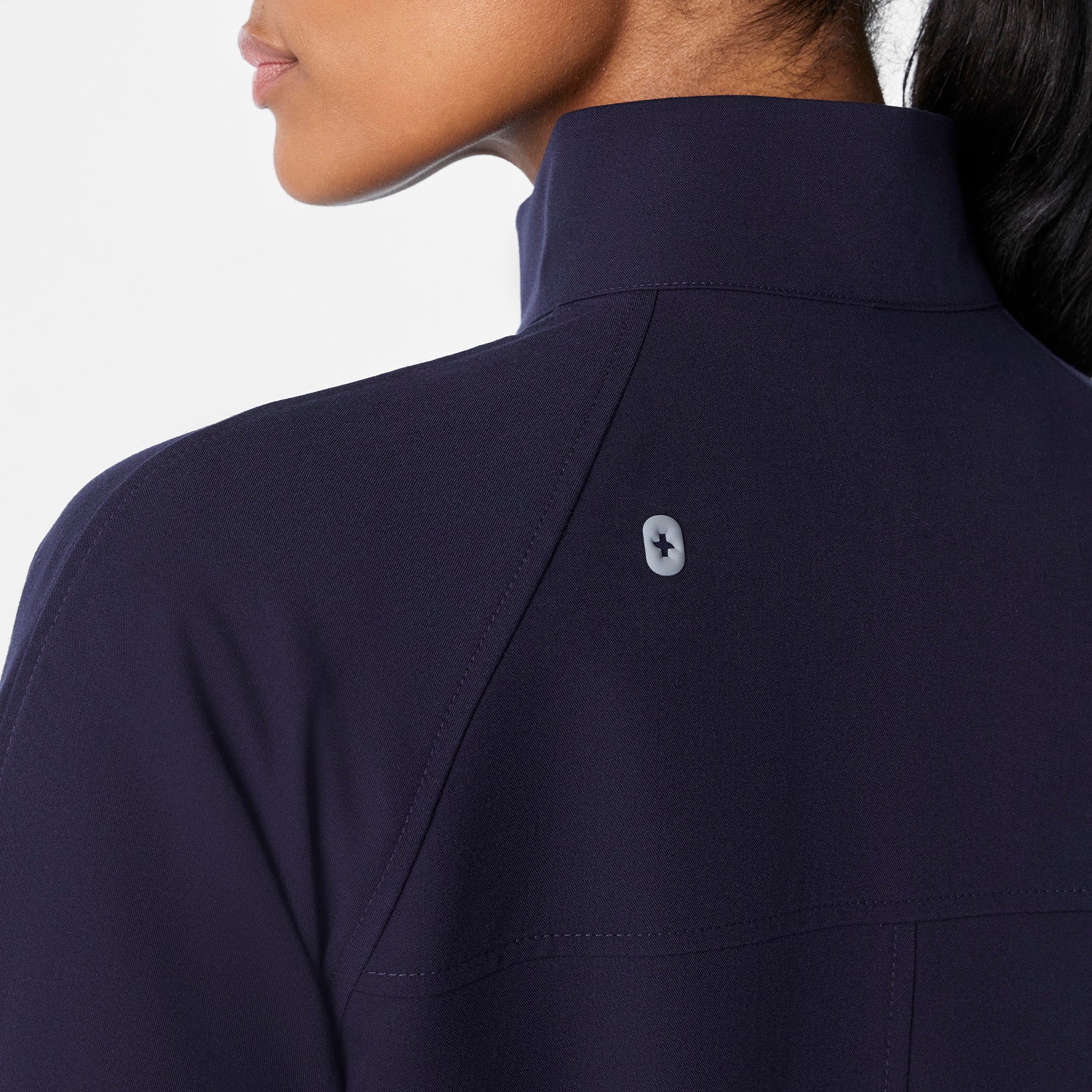 women's Navy Sydney -  Scrub Jacket - Image 6