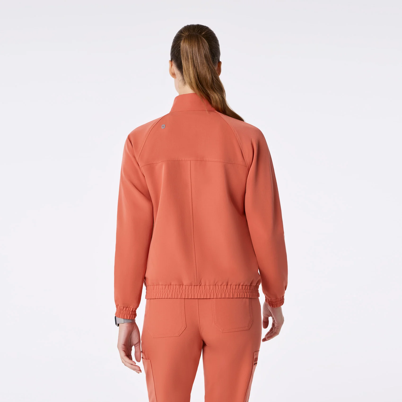women's Spiced Cider Sydney - Scrub Jacket - Image 4