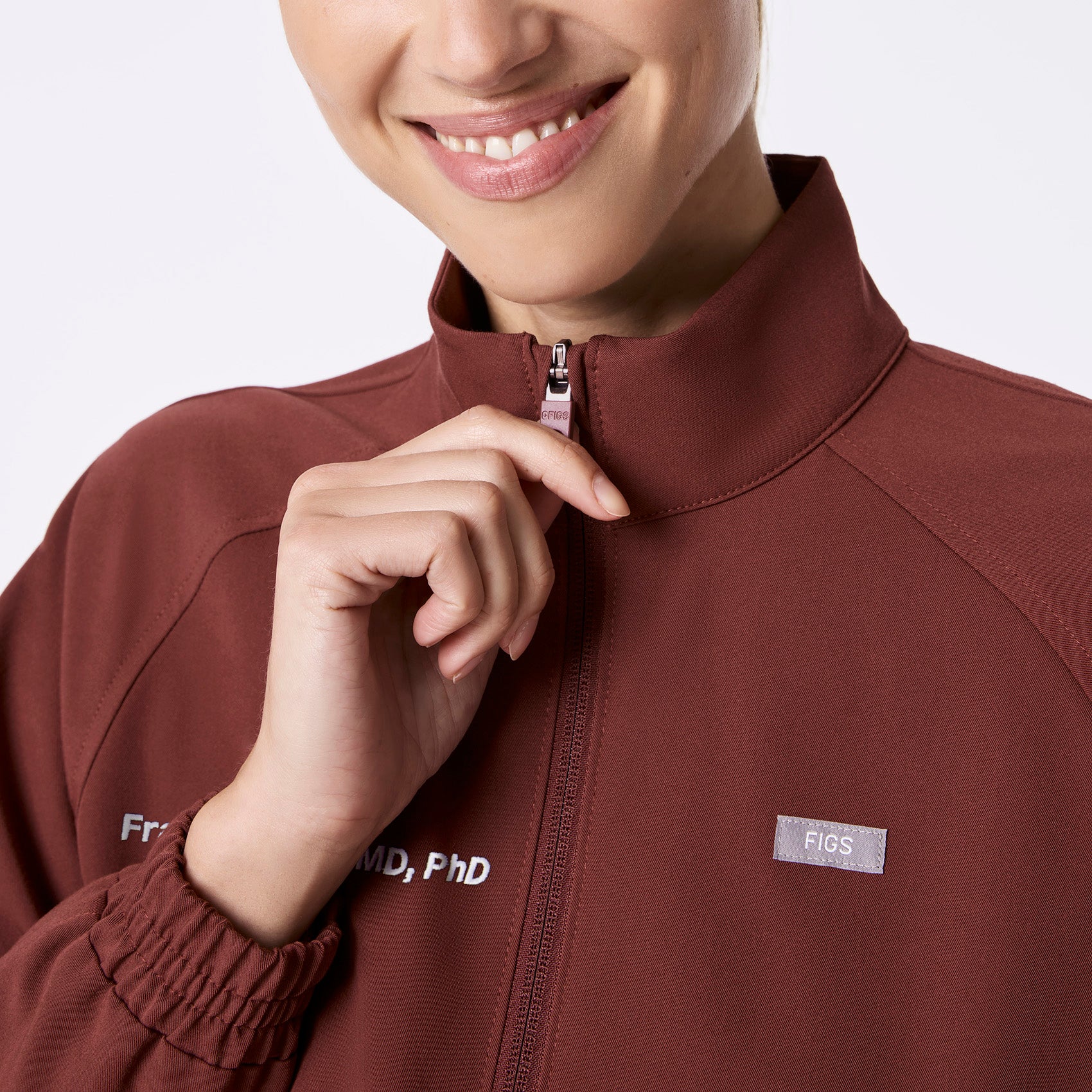women's Walnut Sydney -  Scrub Jacket - Image 5
