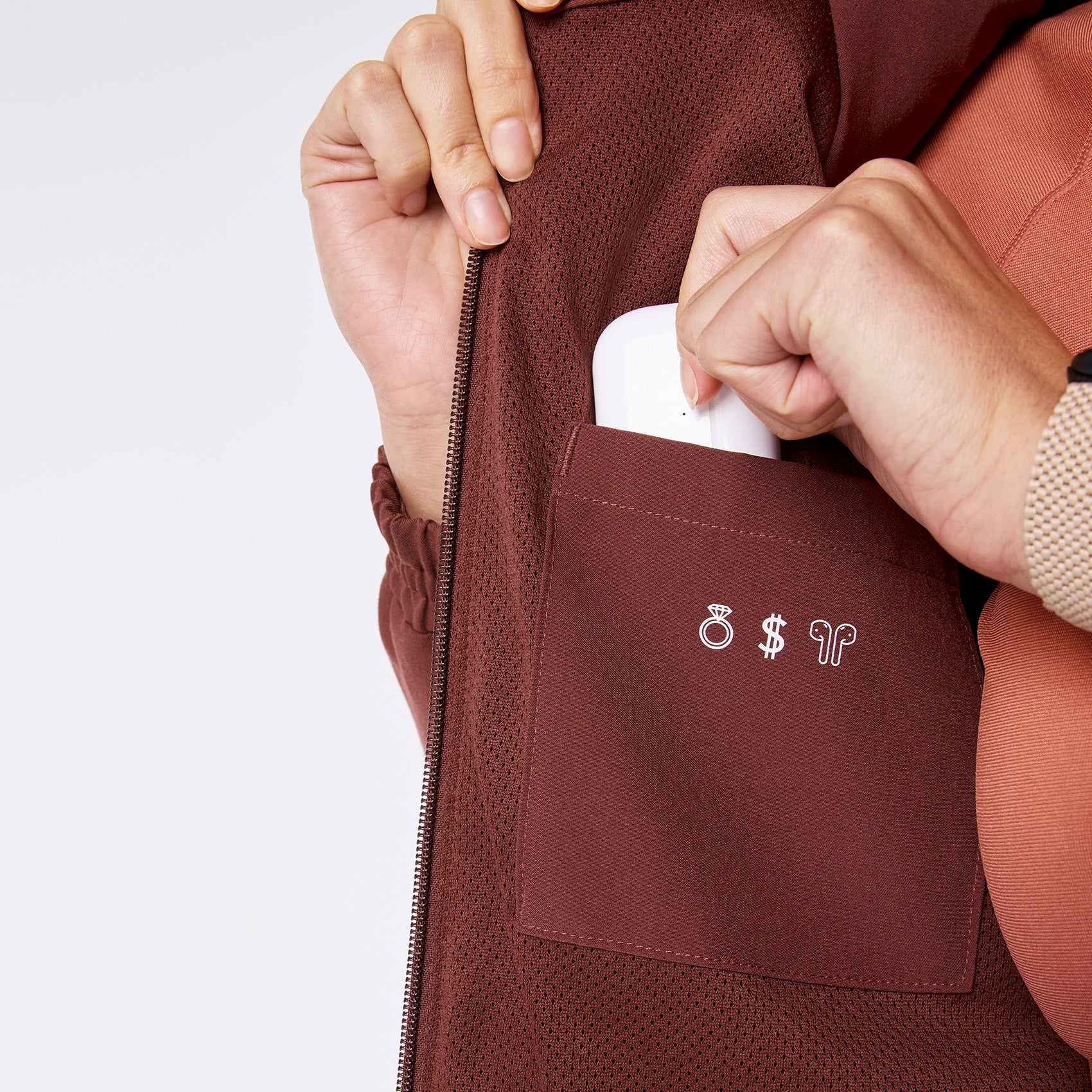 women's Walnut Sydney -  Scrub Jacket - Image 9